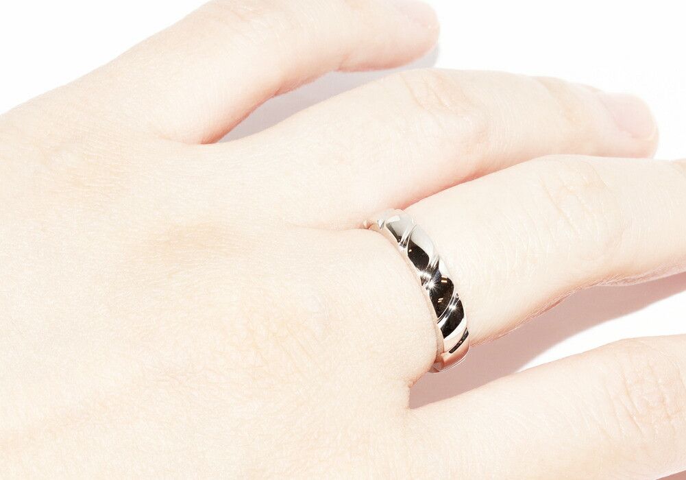 Other Chaumet Chaumet Torsade De Chaumet Pt950 Ring Size 53 Precious Metal Ring 095902 DUTY FREE for USA Size ONE SIZE - 5 Thumbnail