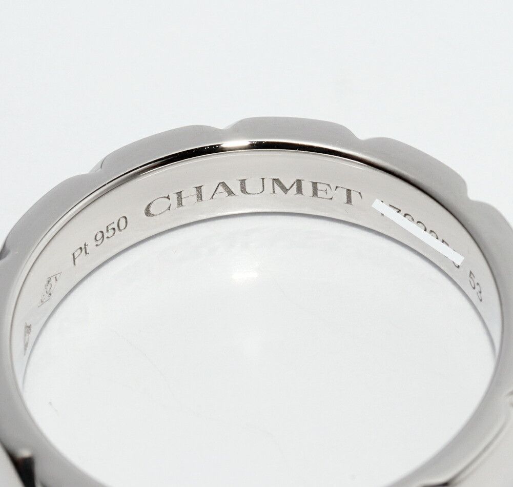 Other Chaumet Chaumet Torsade De Chaumet Pt950 Ring Size 53 Precious Metal Ring 095902 DUTY FREE for USA Size ONE SIZE - 4 Thumbnail
