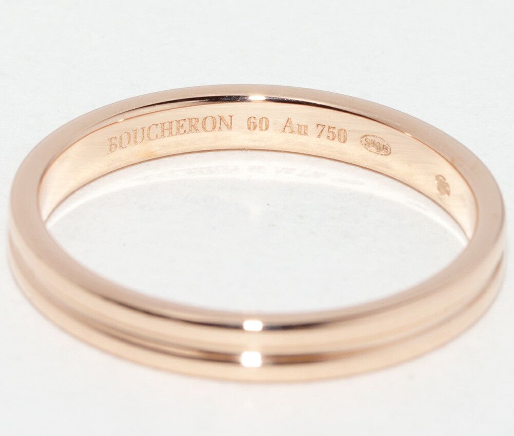 Other Boucheron Boucheron Godron Au750 Pink Gold Ring Size 60 Precious Metal Ring JAL00009 DUTY FREE for USA Size ONE SIZE - 5 Thumbnail