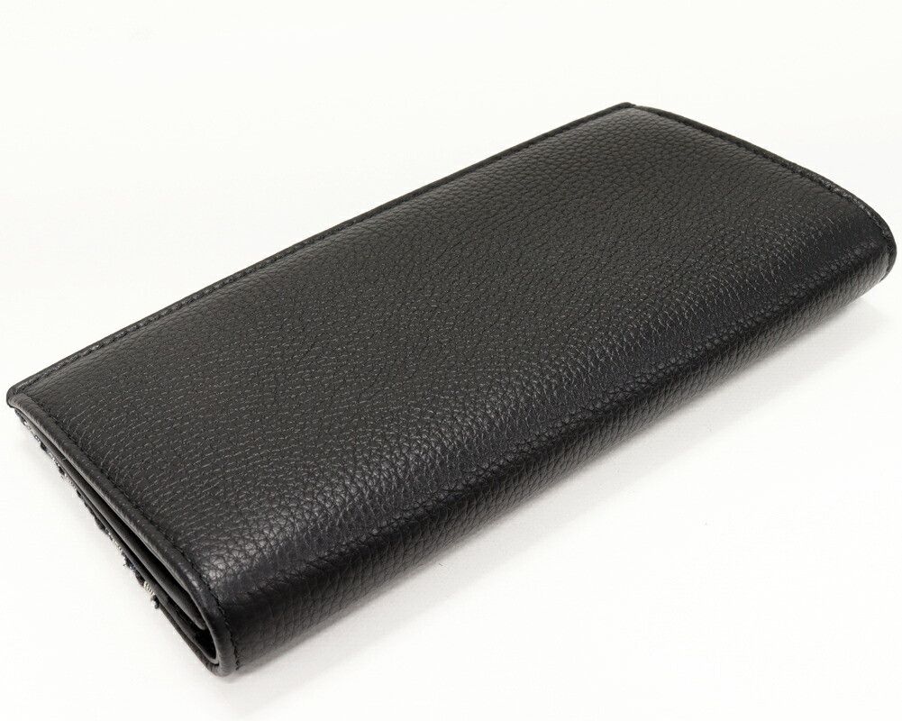 Dior Dior Dior Saddle Canvas Calfskin Long Wallet Leather Long Wallet 2ADBC330YKS_H27E DUTY FREE for USA Size ONE SIZE - 2 Thumbnail