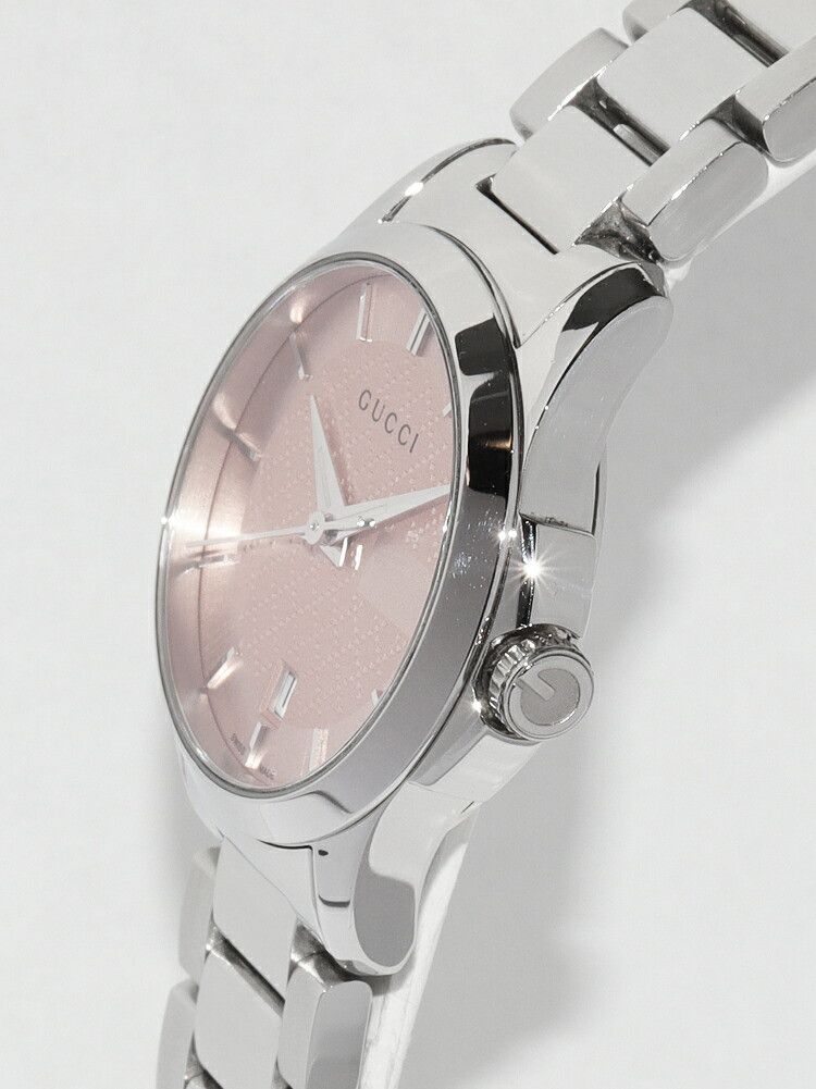 Gucci Gucci Gucci G-Timeless Stainless Steel Watch Metal Quartz 126.5 YA126524 DUTY FREE for USA Size ONE SIZE - 4 Thumbnail