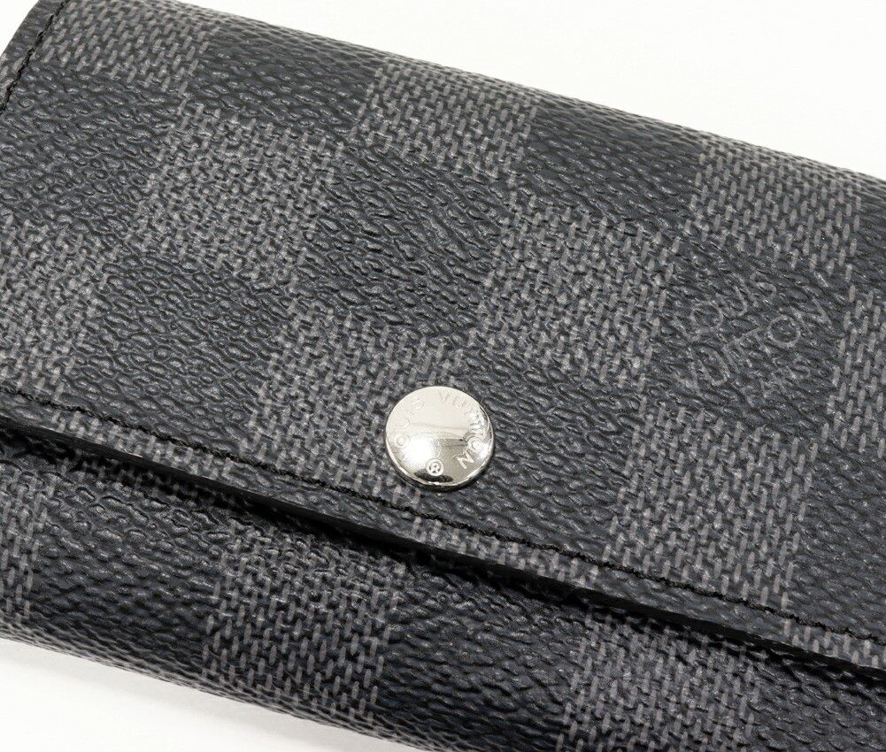 Louis Vuitton Louis Vuitton Louis Vuitton Multicles 6 Damier Graphite Key Case Textile Key case N62662 DUTY FREE for USA Size ONE SIZE - 4 Thumbnail