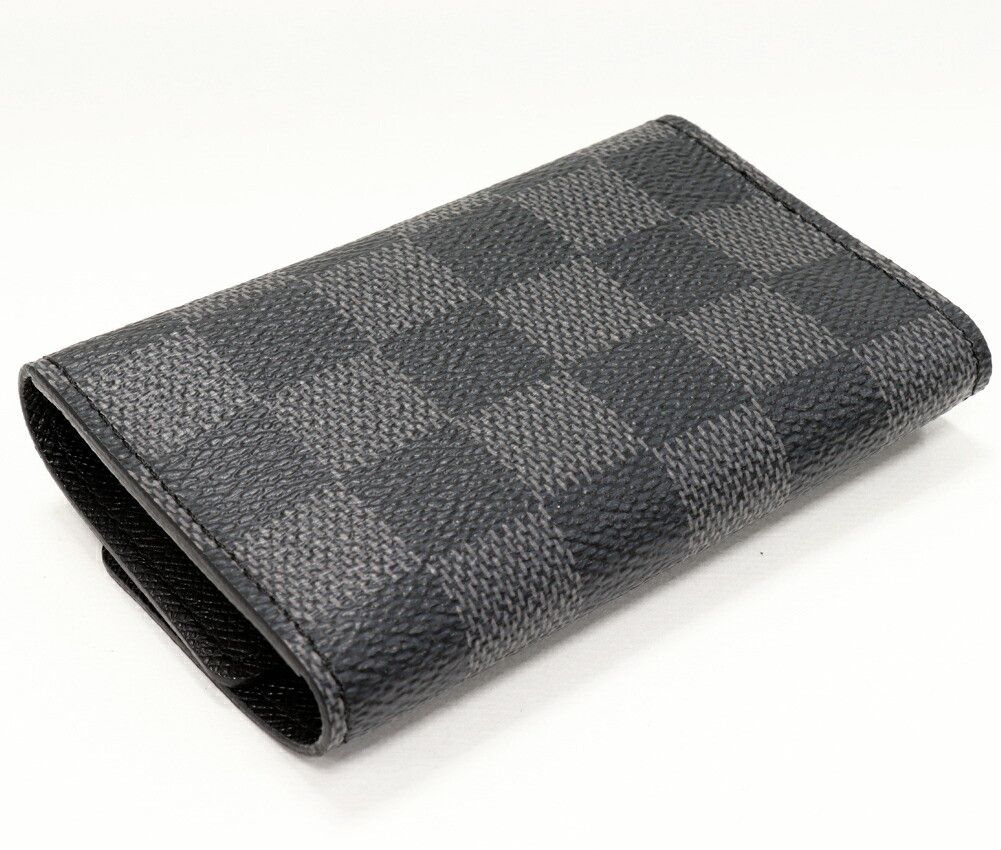 Louis Vuitton Louis Vuitton Louis Vuitton Multicles 6 Damier Graphite Key Case Textile Key case N62662 DUTY FREE for USA Size ONE SIZE - 2 Thumbnail