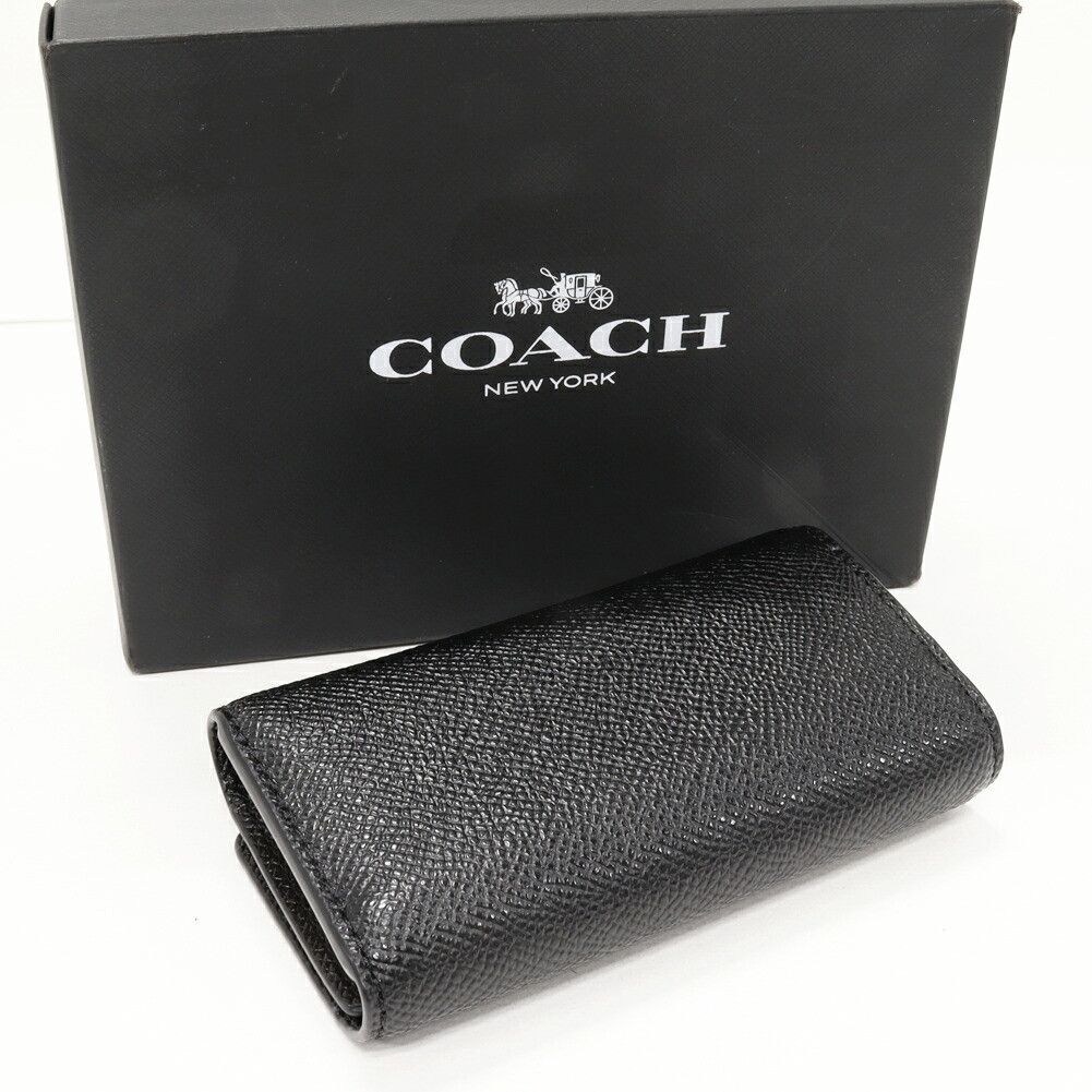 Coach Coach COACH Calf Leather Key Case Leather Key case 58359 DUTY FREE for USA Size ONE SIZE - 2 Thumbnail