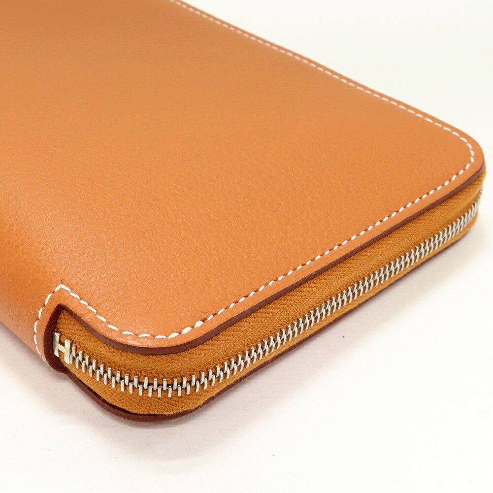 Hermes Hermes Hermes Azap Long SilkIn Evercolor Wallet Leather Long Wallet W DUTY FREE for USA Size ONE SIZE - 5 Thumbnail