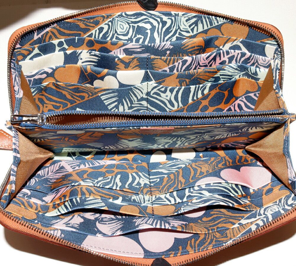 Hermes Hermes Hermes Azap Long SilkIn Evercolor Wallet Leather Long Wallet W DUTY FREE for USA Size ONE SIZE - 3 Thumbnail