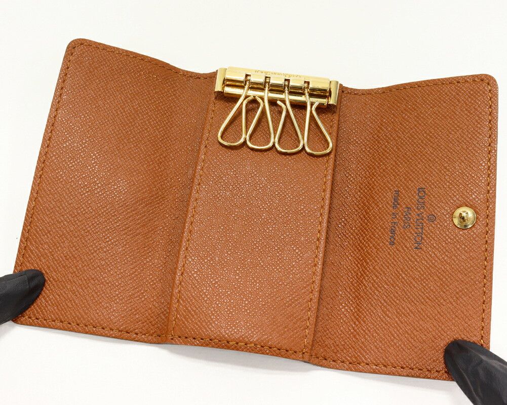 Louis Vuitton Louis Vuitton Louis Vuitton Monogram Key Case Textile Key case M62631 DUTY FREE for USA Size ONE SIZE - 3 Thumbnail