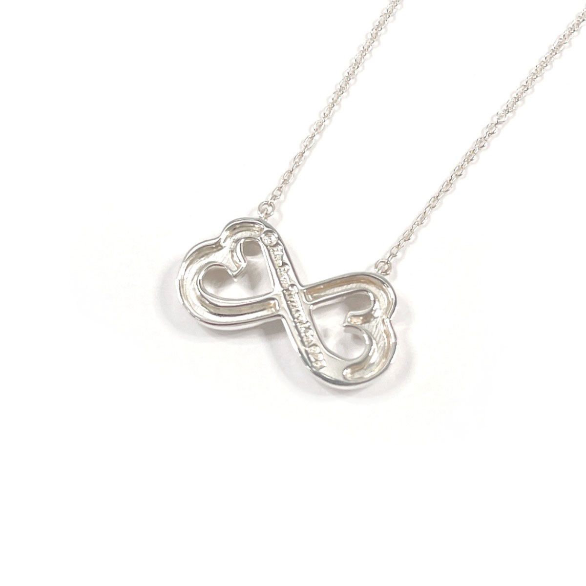 Tiffany & Co. Tiffany & Co. Tiffany & Co. Double Loving Heart Paloma Picasso Silver Necklace Precious Metal Necklace DUTY FREE for USA Size ONE SIZE - 3 Thumbnail