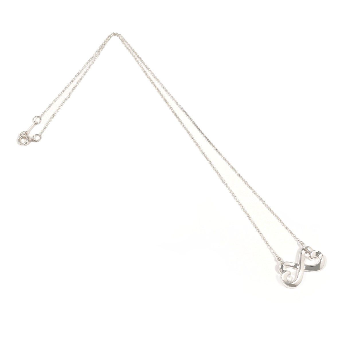 Tiffany & Co. Tiffany & Co. Tiffany & Co. Double Loving Heart Paloma Picasso Silver Necklace Precious Metal Necklace DUTY FREE for USA Size ONE SIZE - 4 Thumbnail