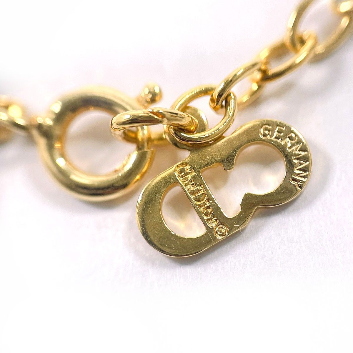 Dior Dior Christian Dior Logo Necklace Metal Necklace DUTY FREE for USA Size ONE SIZE - 6 Thumbnail