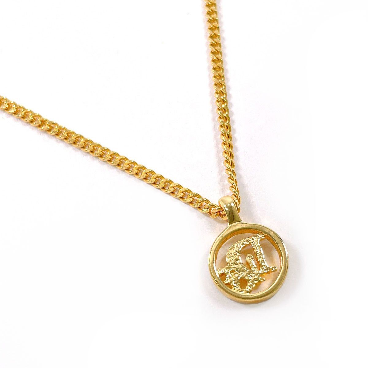 Dior Dior Christian Dior Logo Necklace Metal Necklace DUTY FREE for USA Size ONE SIZE - 2 Thumbnail