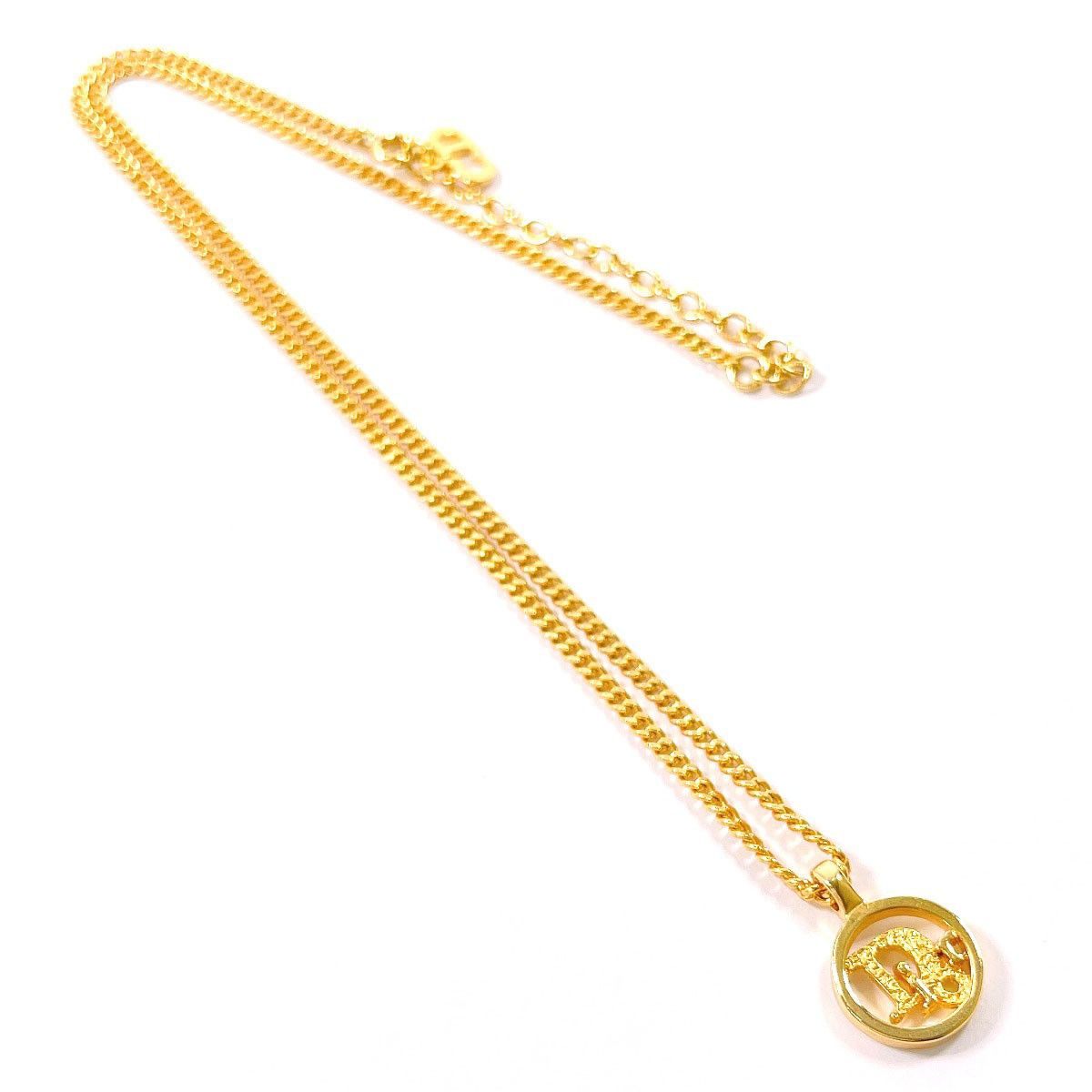 Dior Dior Christian Dior Logo Necklace Metal Necklace DUTY FREE for USA Size ONE SIZE - 3 Thumbnail