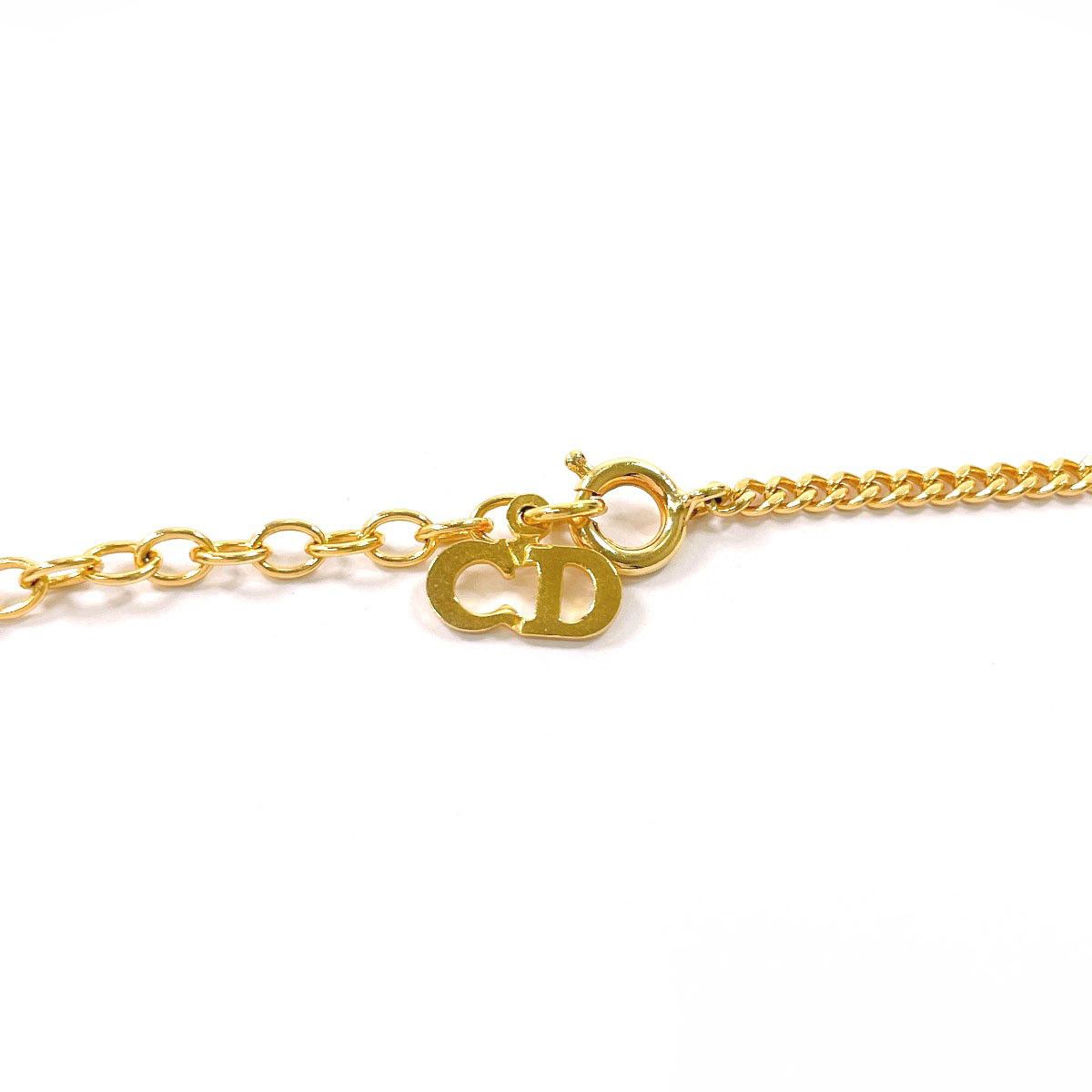 Dior Dior Christian Dior Logo Necklace Metal Necklace DUTY FREE for USA Size ONE SIZE - 4 Thumbnail