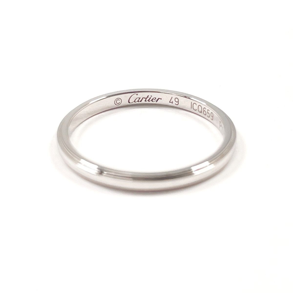 Cartier Cartier Cartier D’Amour Pt950 Ring Size 8.5 Precious Metal Ring DUTY FREE for USA Size ONE SIZE - 3 Thumbnail