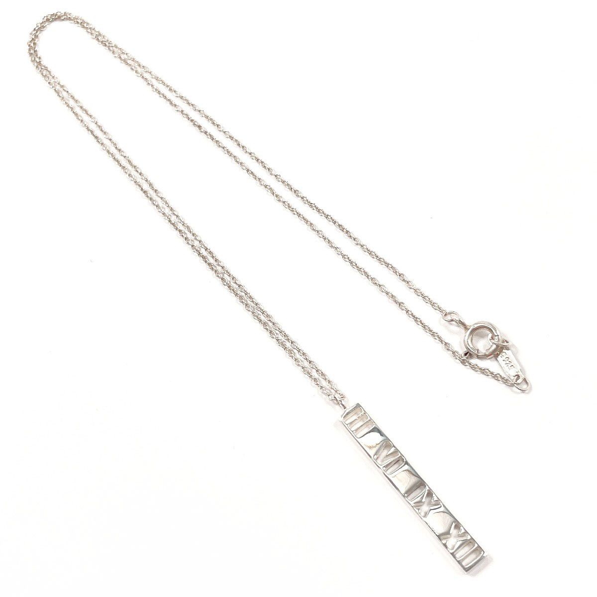 Tiffany & Co. Tiffany & Co. Tiffany & Co. Atlas Bar Silver Necklace Precious Metal Necklace DUTY FREE for USA Size ONE SIZE - 4 Thumbnail