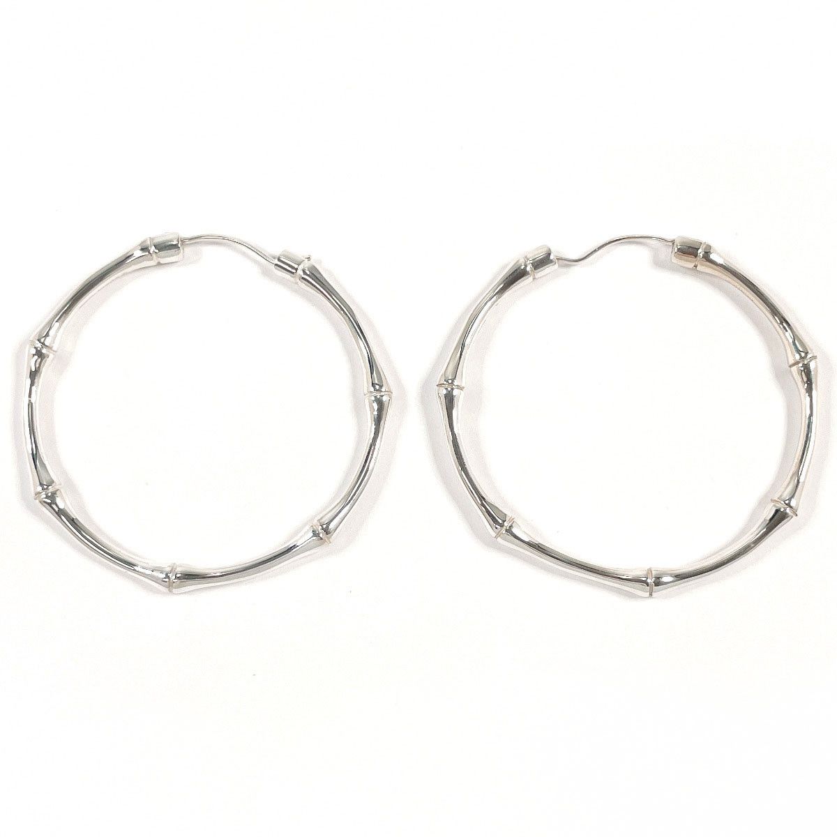 Gucci Gucci Gucci Bamboo Silver925 Earrings Precious Metal Earrings DUTY FREE for USA Size ONE SIZE - 3 Thumbnail