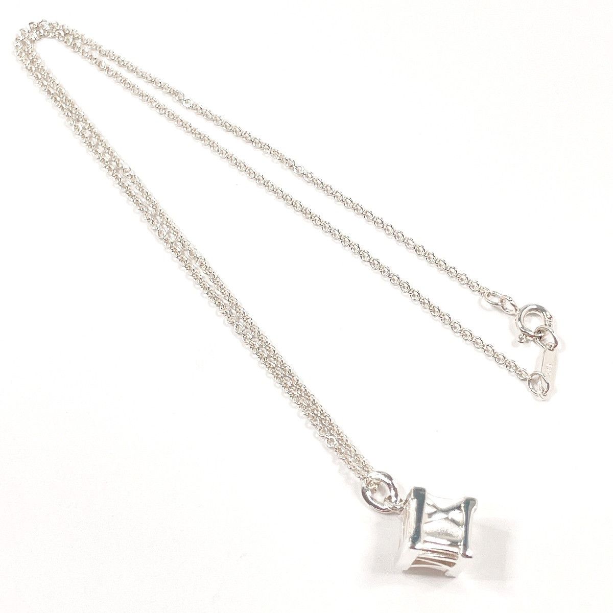 Tiffany & Co. Tiffany & Co. Tiffany & Co. Atlas Cube Silver Necklace Precious Metal Necklace DUTY FREE for USA Size ONE SIZE - 4 Thumbnail