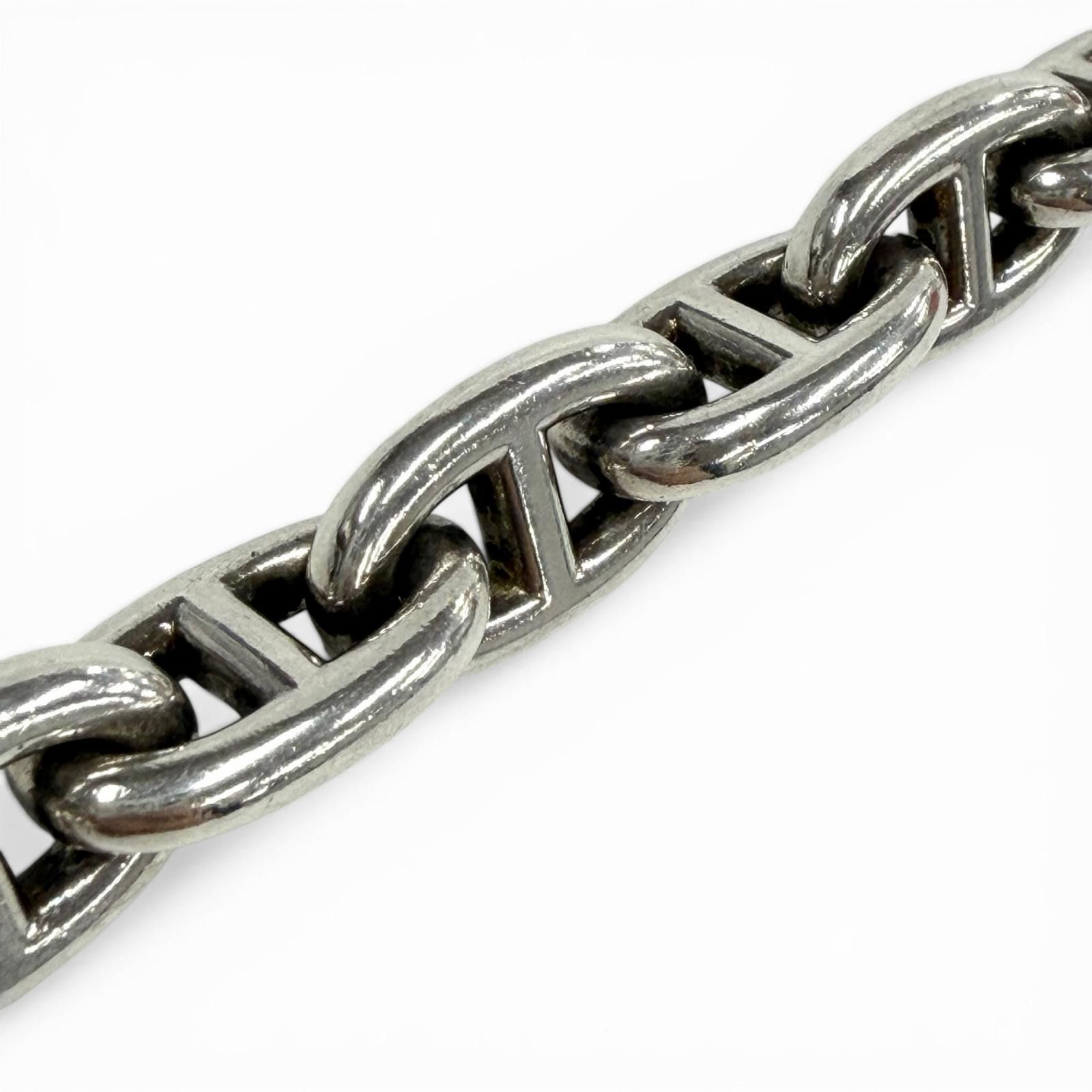 Hermes Hermes Hermes Chaine d’Ancre MM Silver Bracelet Precious Metal Bracelet DUTY FREE for USA Size ONE SIZE - 4 Thumbnail