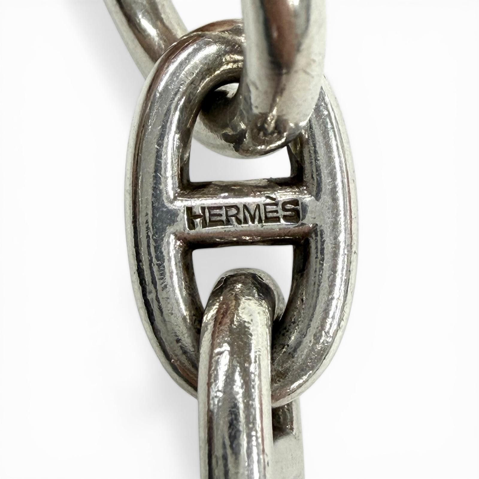 Hermes Hermes Hermes Chaine d’Ancre MM Silver Bracelet Precious Metal Bracelet DUTY FREE for USA Size ONE SIZE - 6 Thumbnail