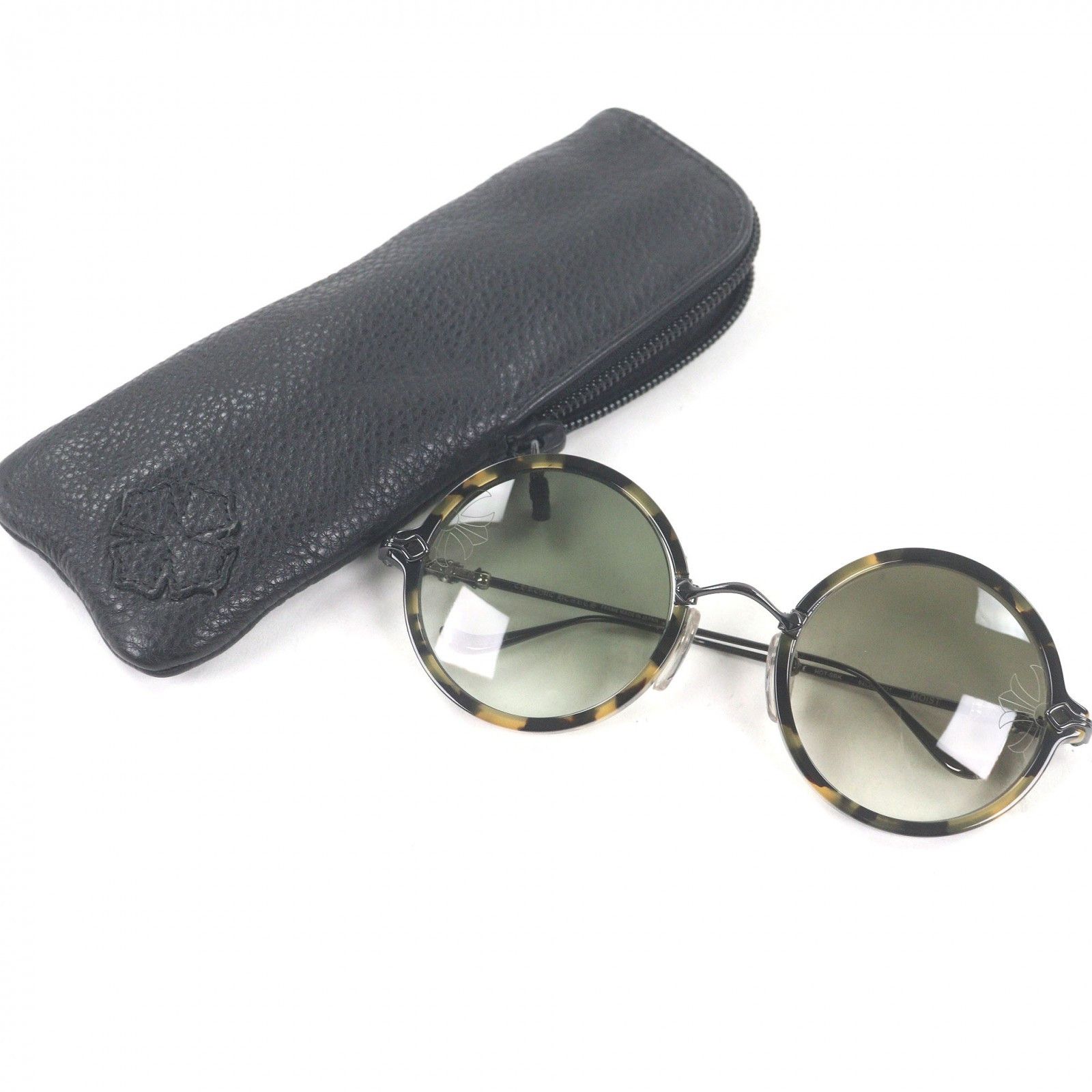 Chrome Hearts Chrome Hearts Chrome Hearts MOIST CH Cross Round Frame Sunglasses Precious Metal Sunglasses DUTY FREE for USA Size ONE SIZE - 2 Thumbnail