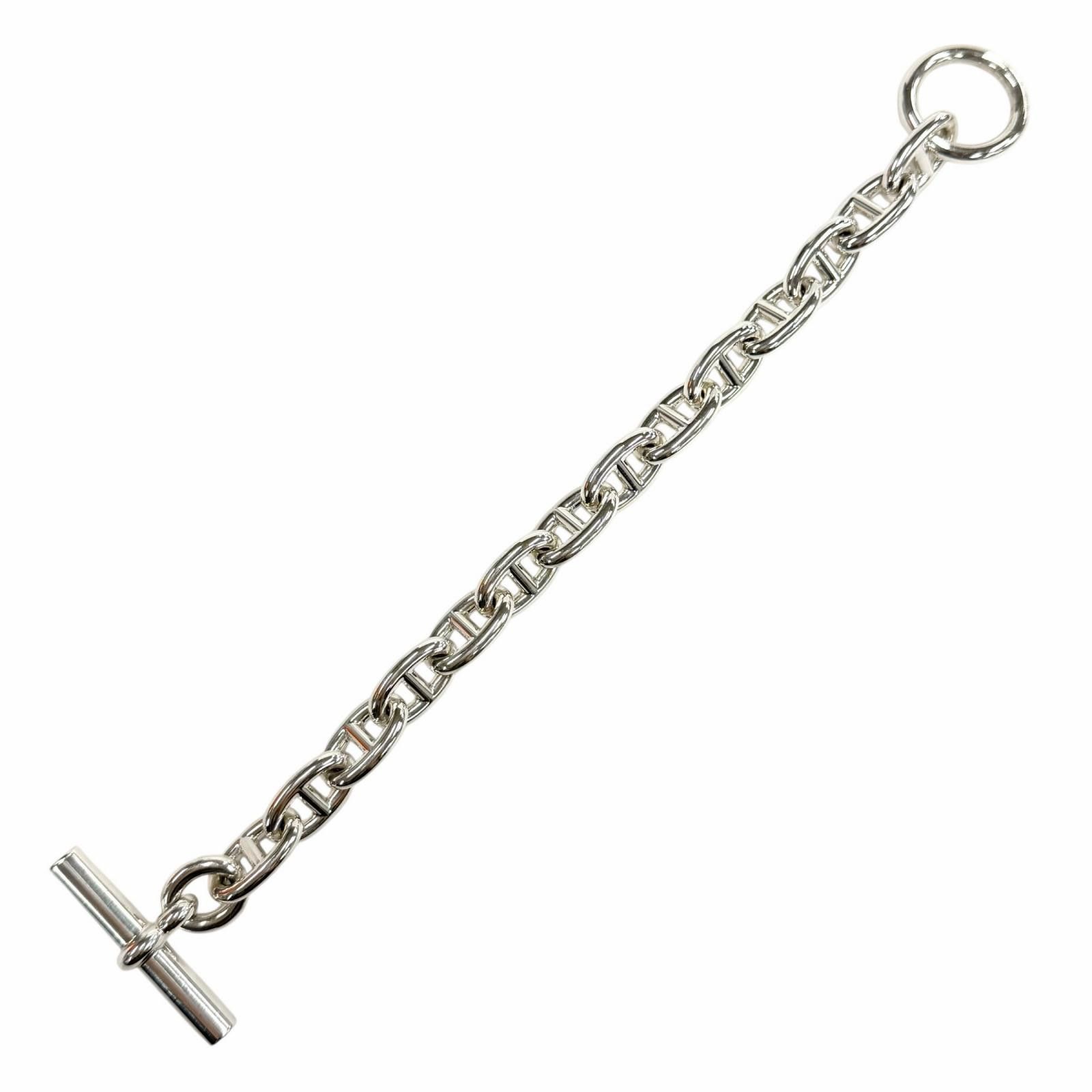 Hermes Hermes Hermes Chaine d’Ancre AG925 Bracelet Precious Metal Bracelet DUTY FREE for USA Size ONE SIZE - 4 Thumbnail