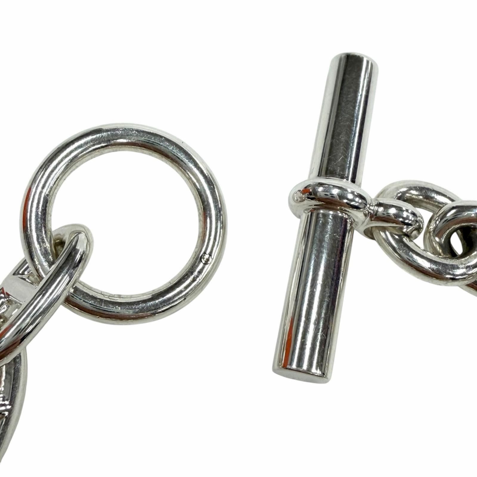 Hermes Hermes Hermes Chaine d’Ancre AG925 Bracelet Precious Metal Bracelet DUTY FREE for USA Size ONE SIZE - 6 Thumbnail
