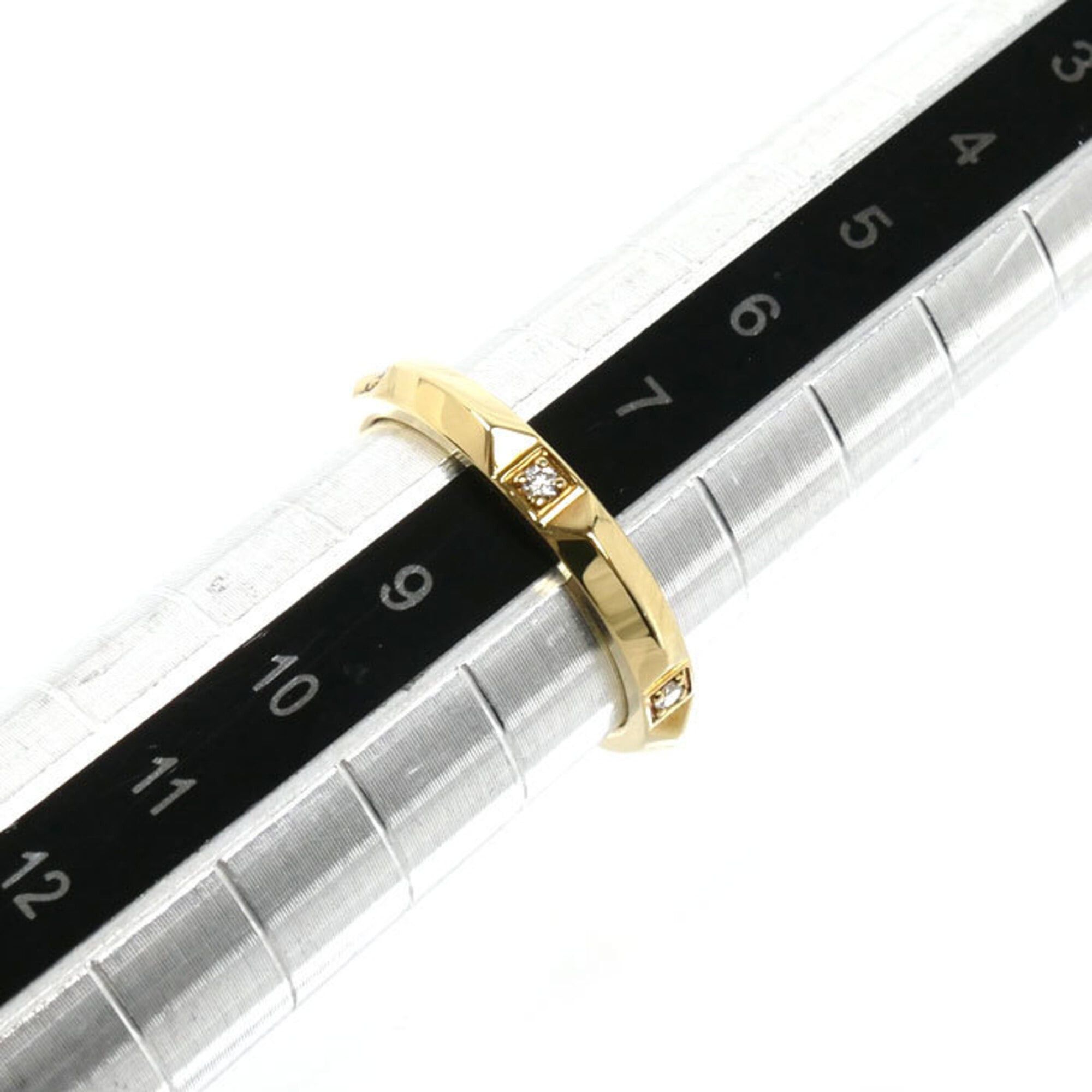 Tiffany & Co. TIFFANY&Co. Tiffany 18K Yellow Gold True Band Ring with Diamonds, 3.2g, Women's Size ONE SIZE - 6 Thumbnail