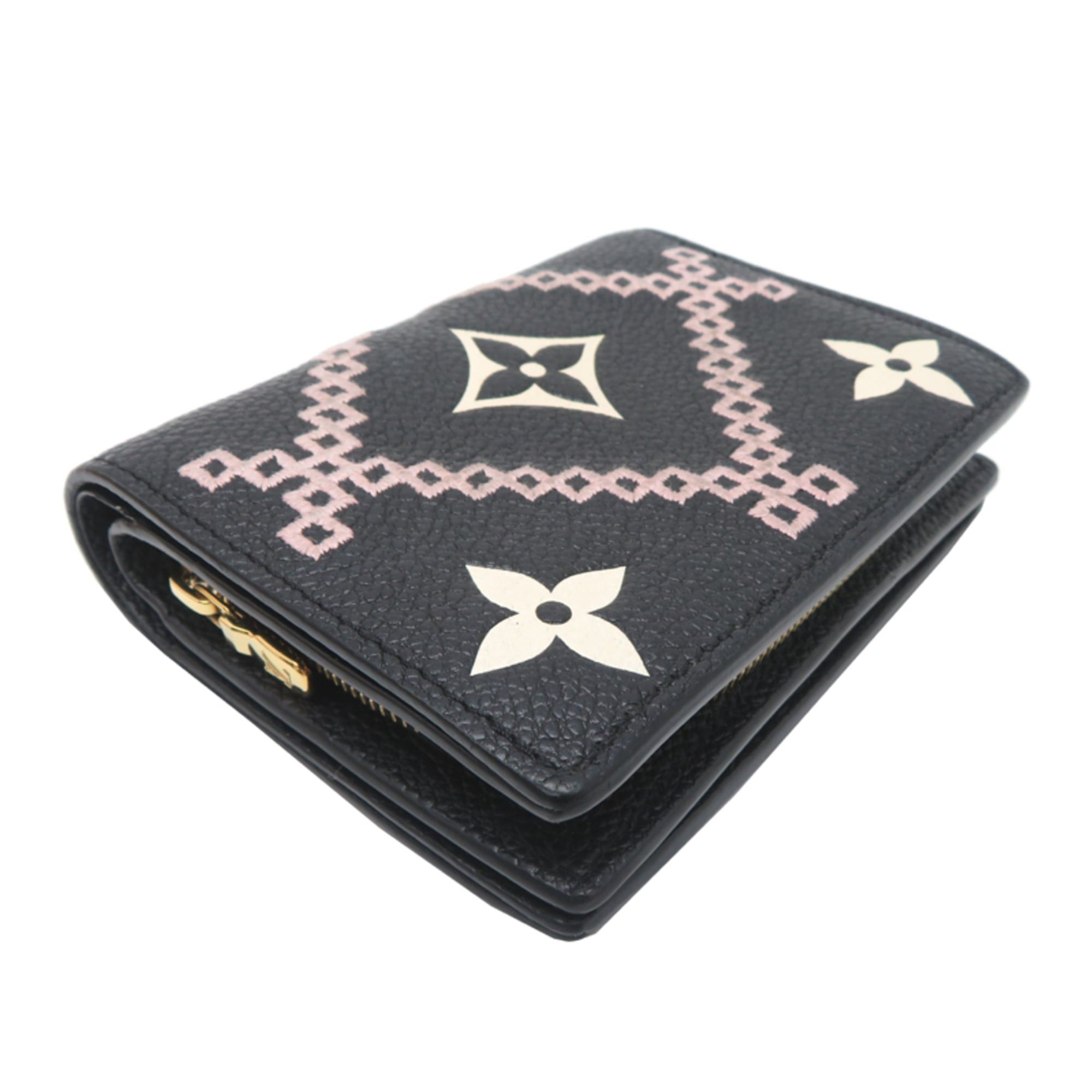 Louis Vuitton Louis Vuitton Portefeuille Claire Women's Bi-fold Wallet M81139 (Discontinued) Monogram Empreinte Broderie Size ONE SIZE - 4 Thumbnail