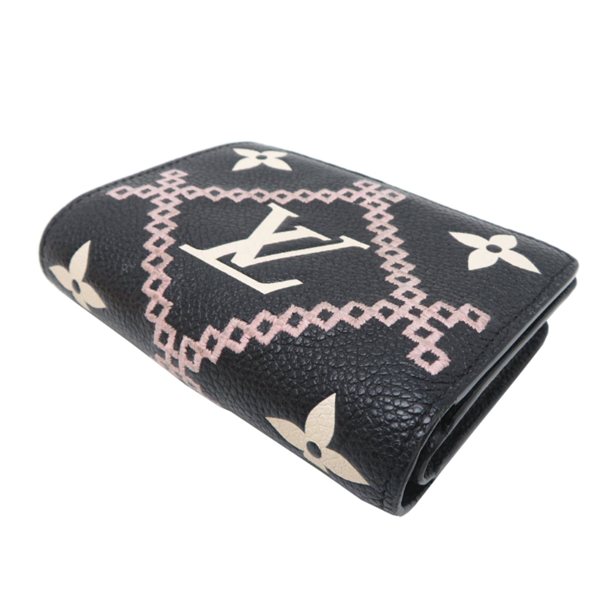 Louis Vuitton Louis Vuitton Portefeuille Claire Women's Bi-fold Wallet M81139 (Discontinued) Monogram Empreinte Broderie Size ONE SIZE - 3 Thumbnail