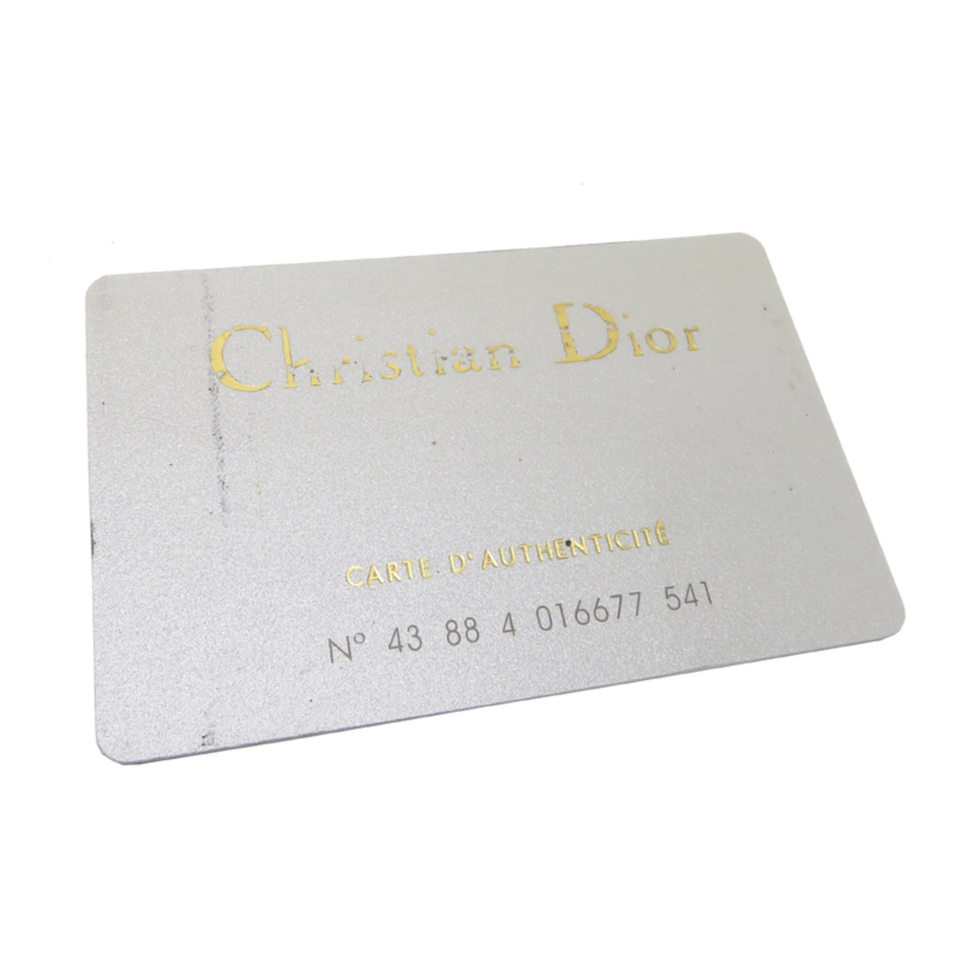 Dior Christian Dior Trotter Wallet, Women's Tri-fold Jacquard, Blue Size ONE SIZE - 9 Thumbnail