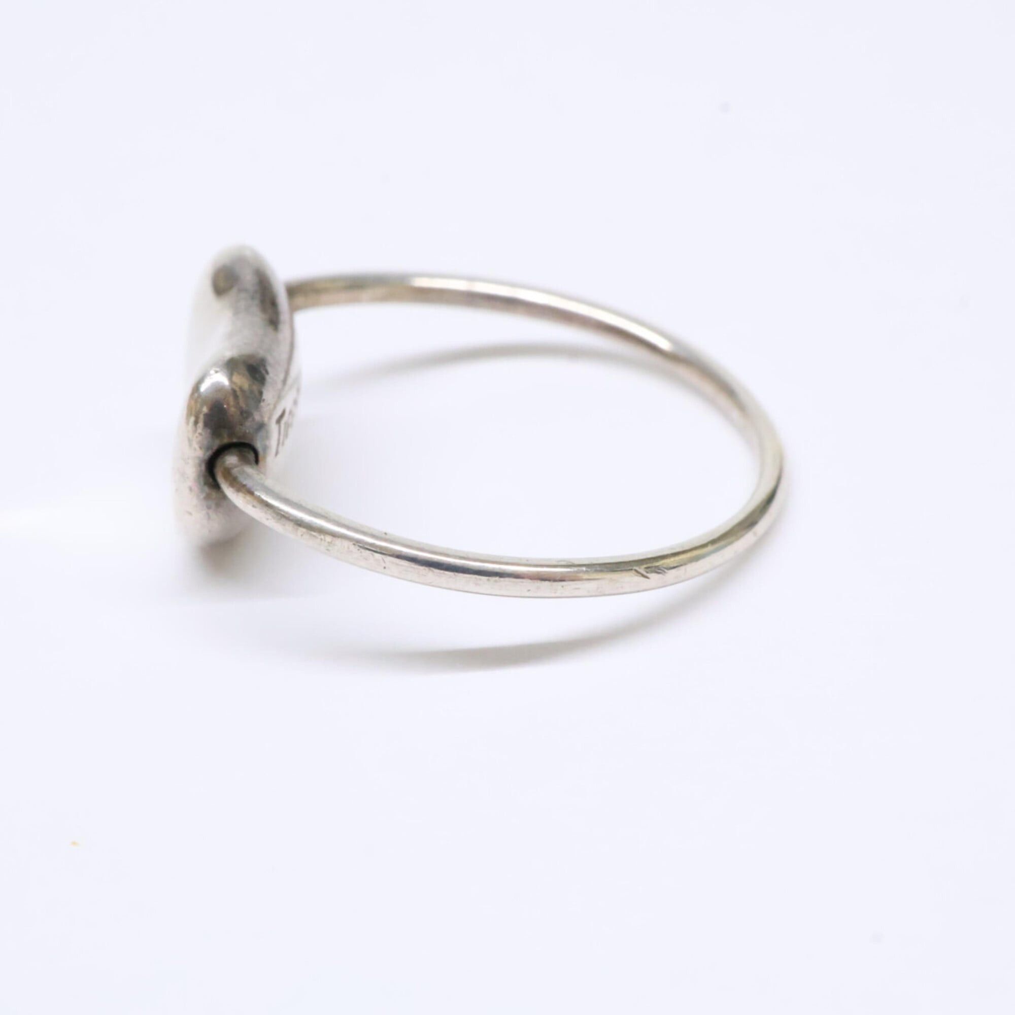 Tiffany & Co. TIFFANY&Co. Tiffany 925 Bean Ring, Silver, Women's Ring Size ONE SIZE - 2 Thumbnail