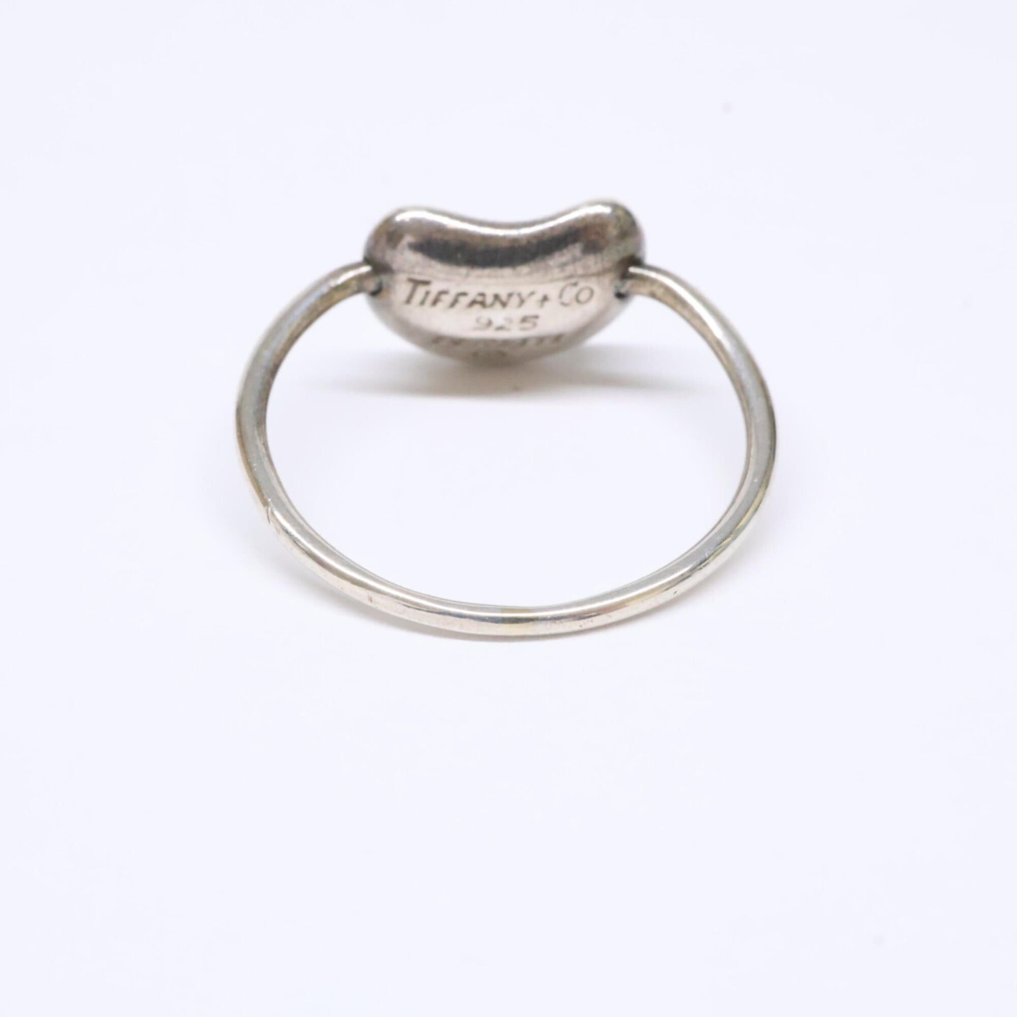 Tiffany & Co. TIFFANY&Co. Tiffany 925 Bean Ring, Silver, Women's Ring Size ONE SIZE - 3 Thumbnail