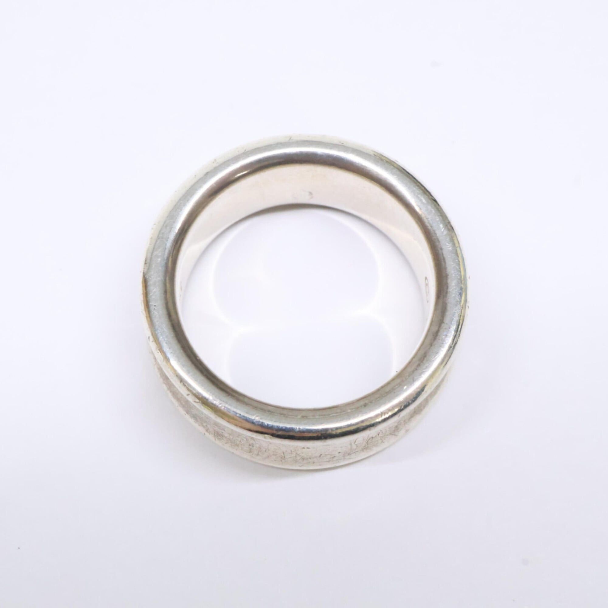 Tiffany & Co. TIFFANY&Co. Tiffany 1837 925 Medium Ring, Silver, Women's Size ONE SIZE - 5 Thumbnail