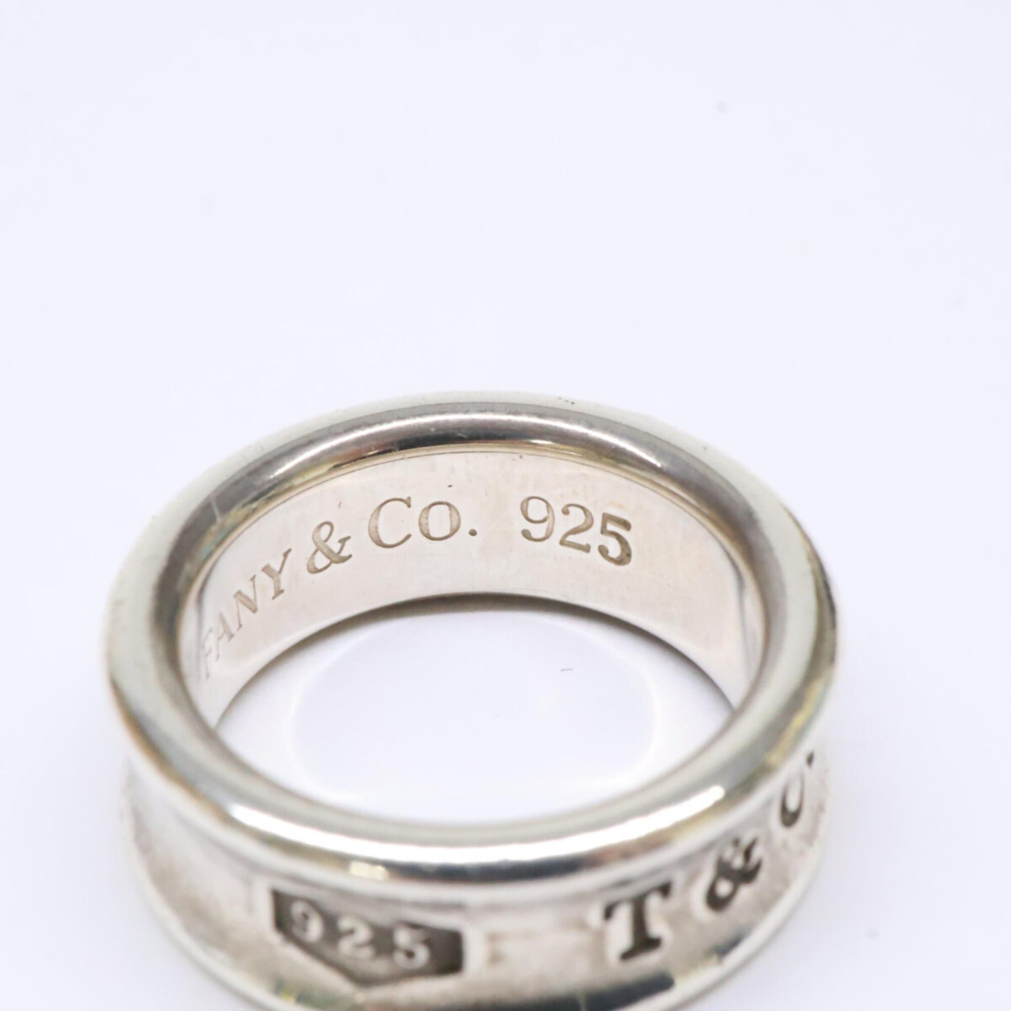 Tiffany & Co. TIFFANY&Co. Tiffany 1837 925 Medium Ring, Silver, Women's Size ONE SIZE - 7 Thumbnail