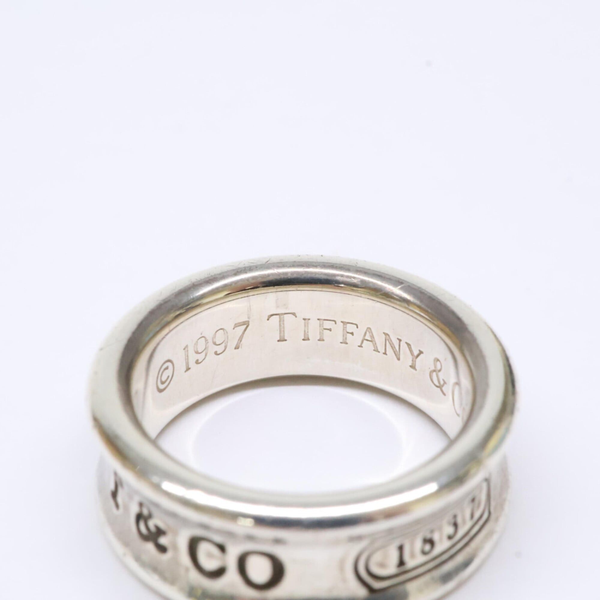 Tiffany & Co. TIFFANY&Co. Tiffany 1837 925 Medium Ring, Silver, Women's Size ONE SIZE - 6 Thumbnail