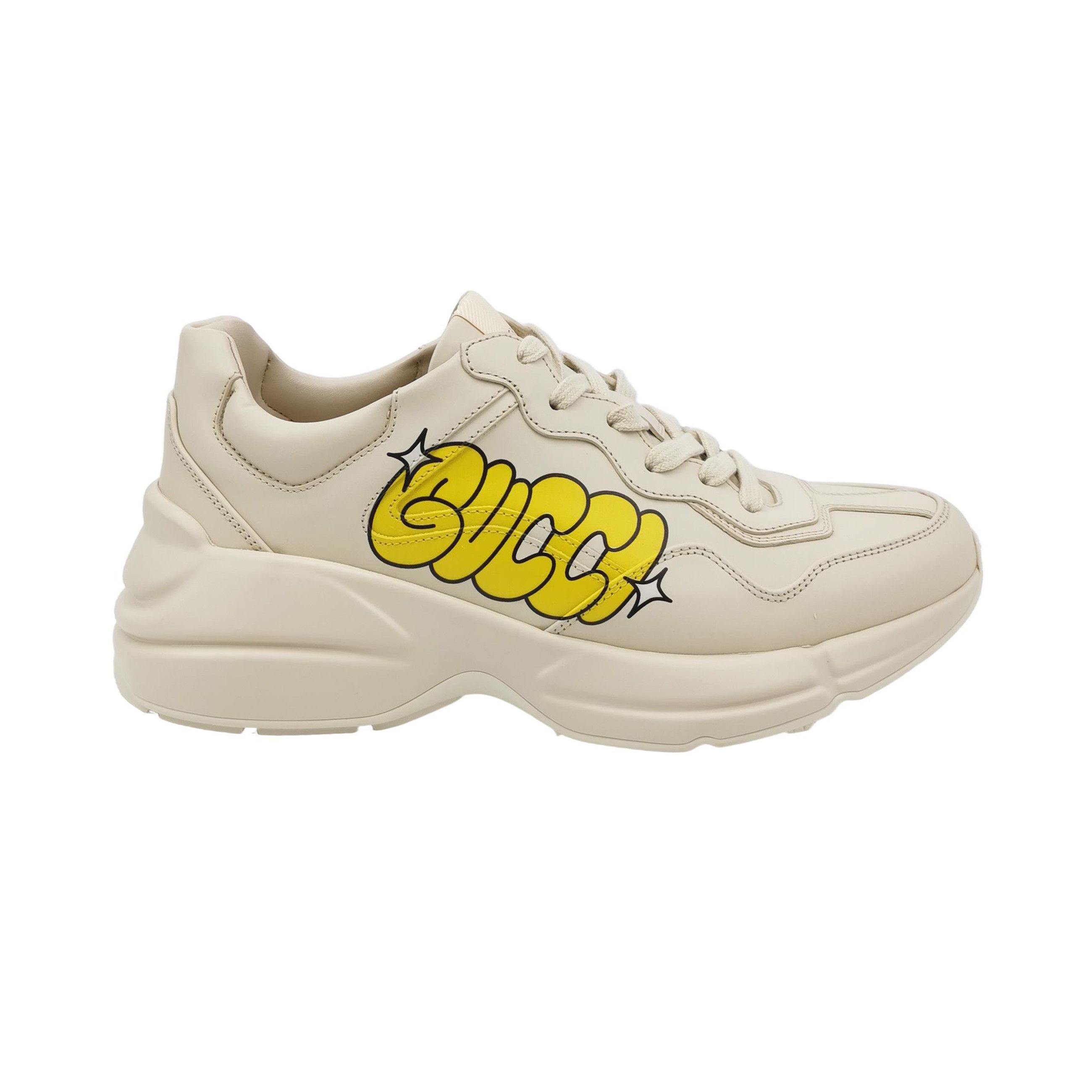 Gucci Gucci Graffiti Logo Rhyton Sneakers 40 Size US 7 / EU 40 - 2 Thumbnail