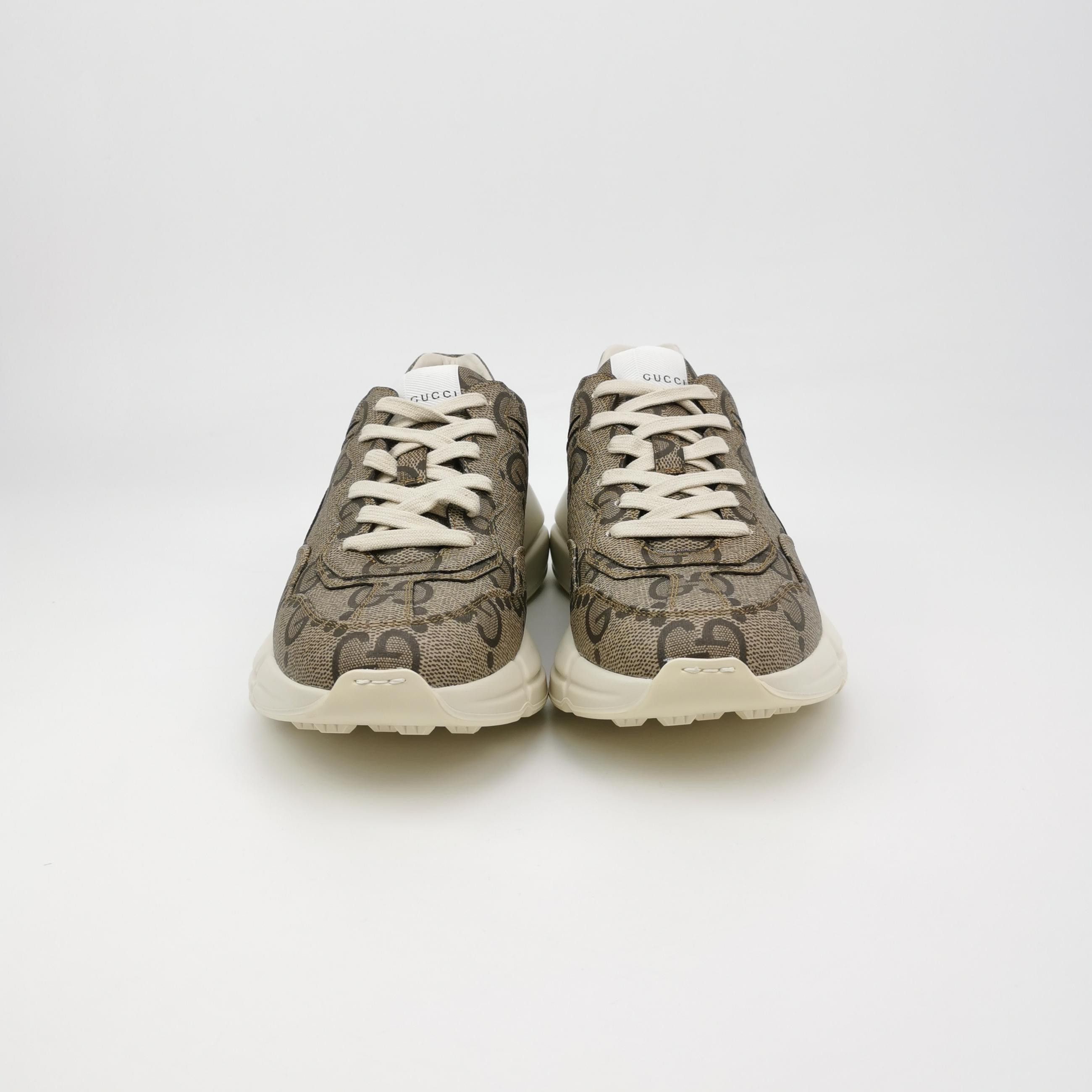 Gucci Gucci Monogram GG Rhyton Sneakers Size 40 Size US 7 / EU 40 - 4 Thumbnail