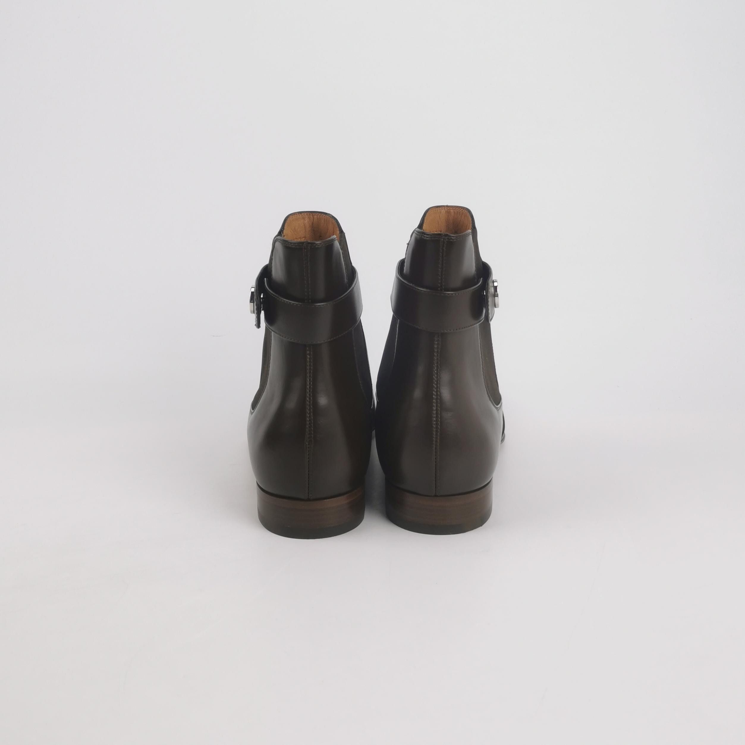 Gucci Gucci Interlocking G Leather Boots EU 43 Size US 10 / EU 43 - 5 Thumbnail
