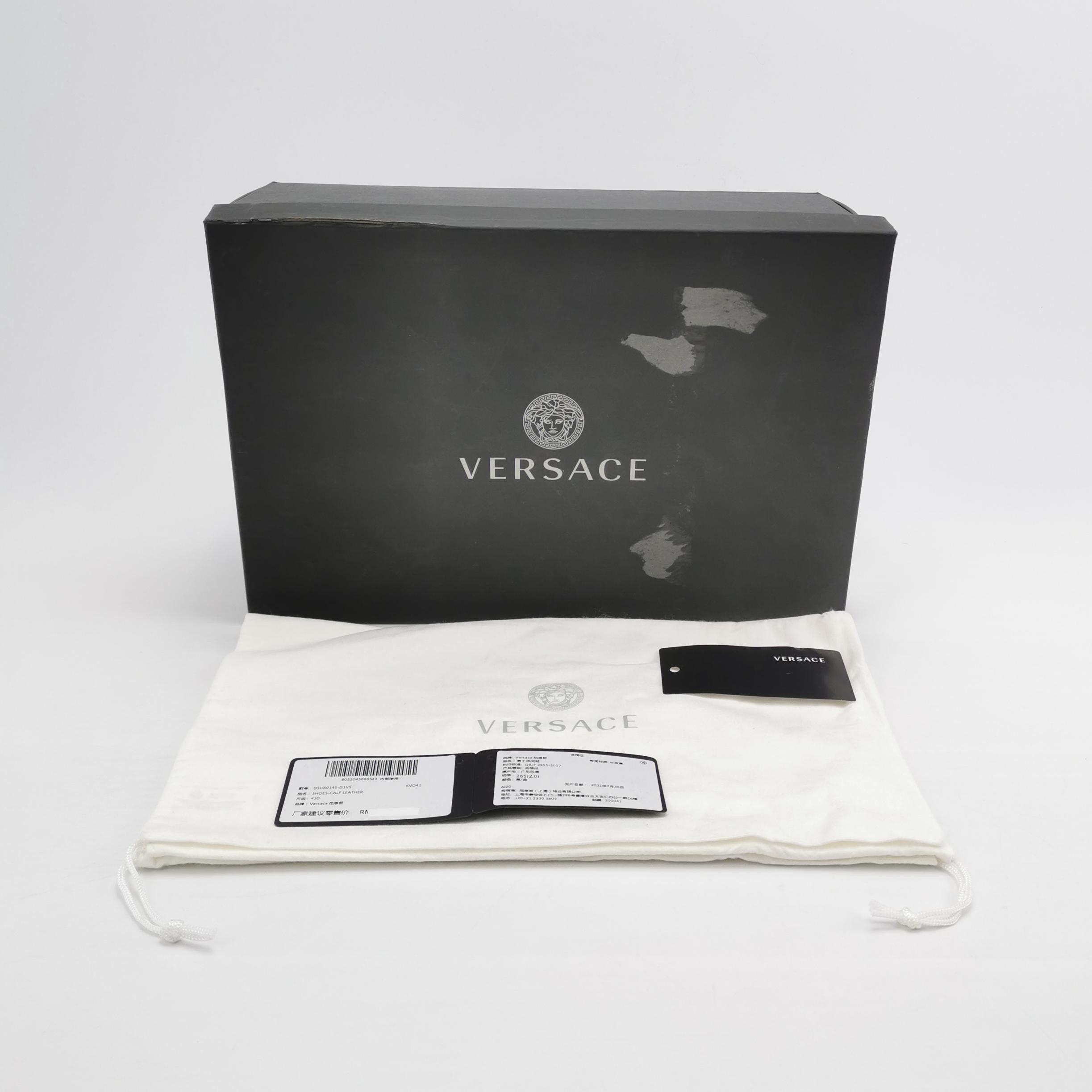 Versace Versace Medusa Head Leather Loafers EU 43 Size US 10 / EU 43 - 6 Thumbnail