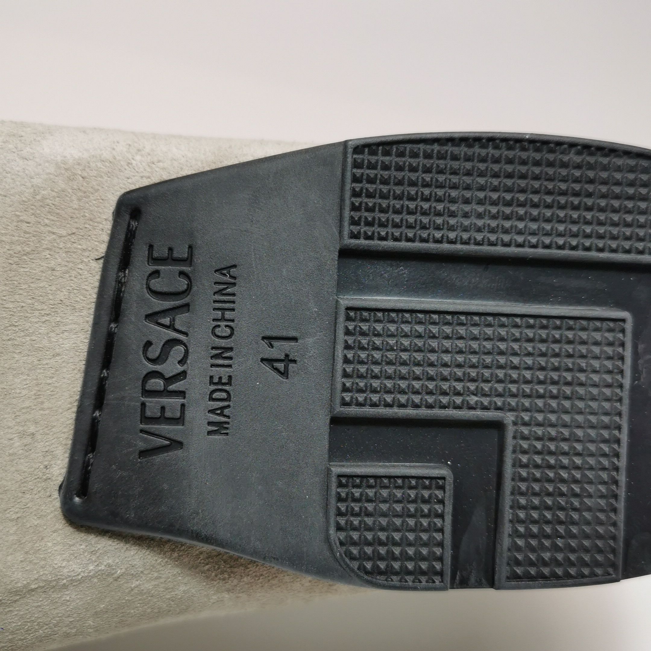 Versace Versace Suede Medusa Slip Ons 41 Size US 8 / EU 41 - 9 Thumbnail