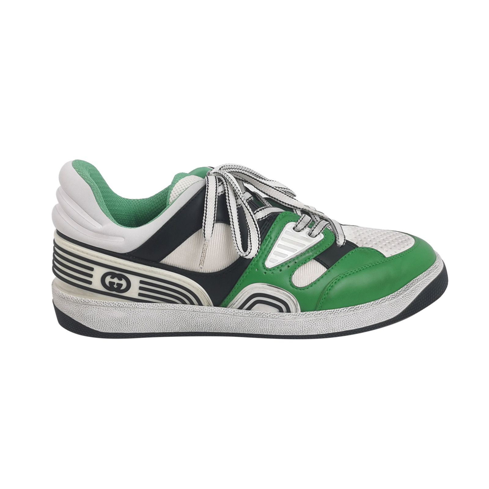 Gucci Gucci Basket Multi-Color Sneakers 42 Size US 9 / EU 42 - 2 Thumbnail