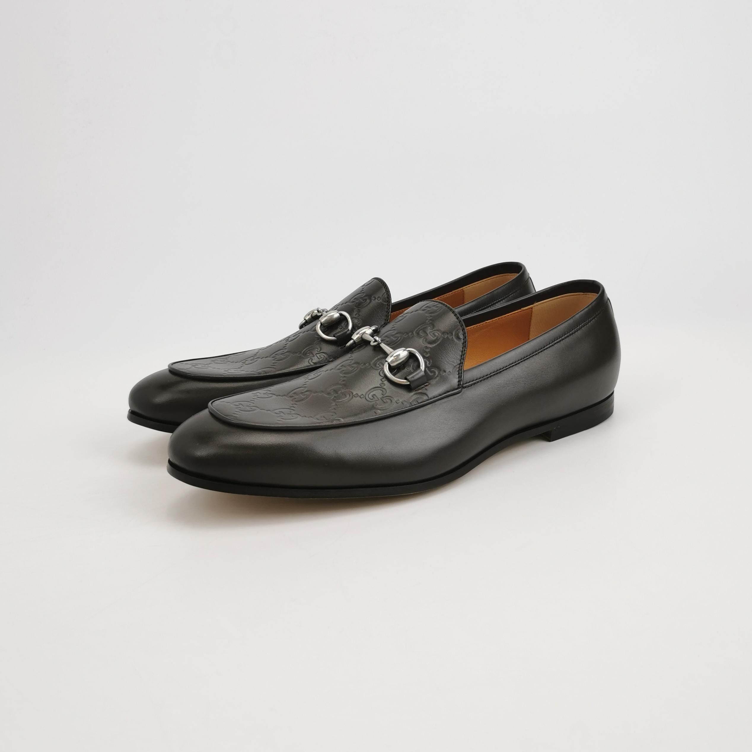 Gucci Gucci Horsebit Embossed Leather Loafers EU 43 Size US 10 / EU 43 - 3 Thumbnail
