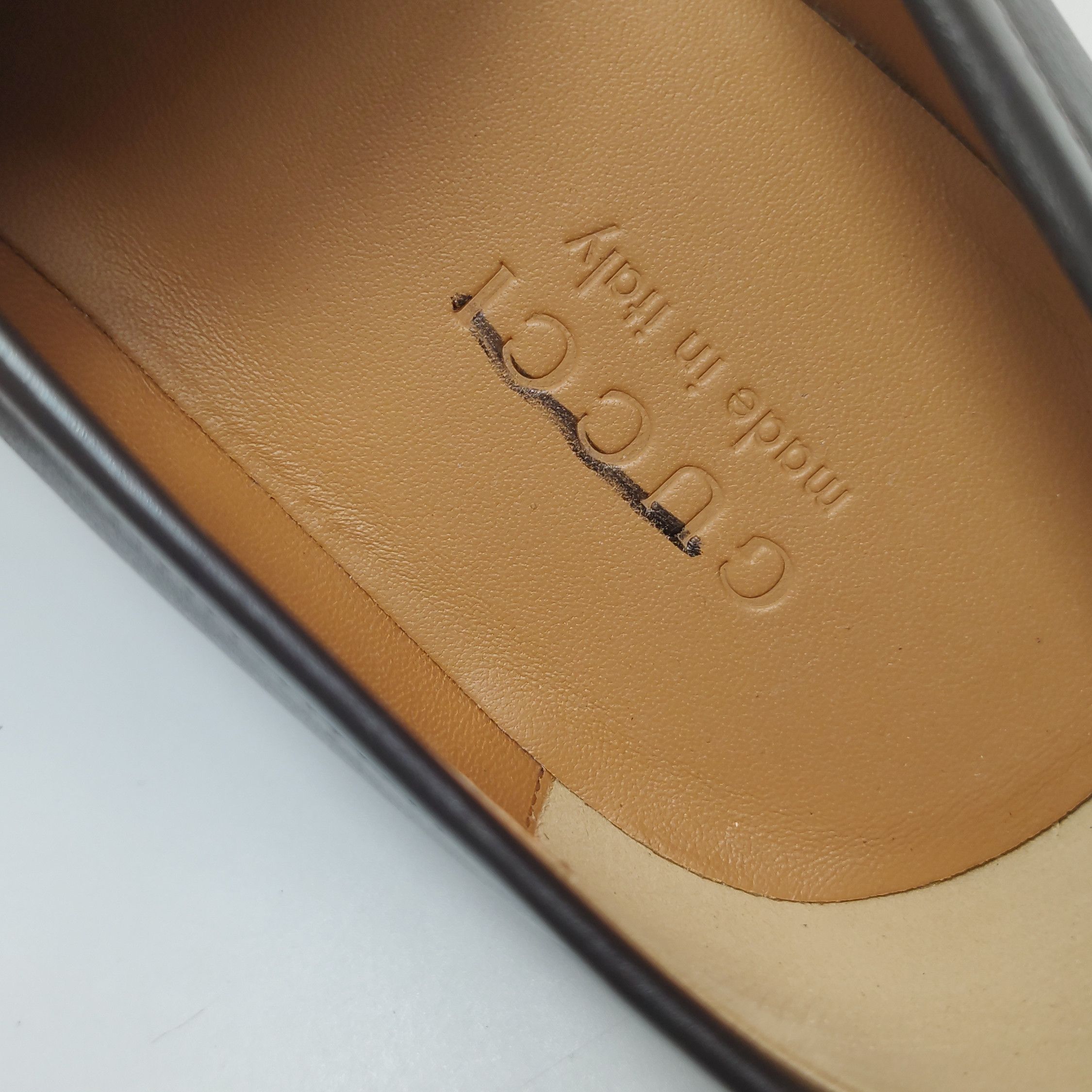 Gucci Gucci Horsebit Embossed Leather Loafers EU 43 Size US 10 / EU 43 - 10 Thumbnail