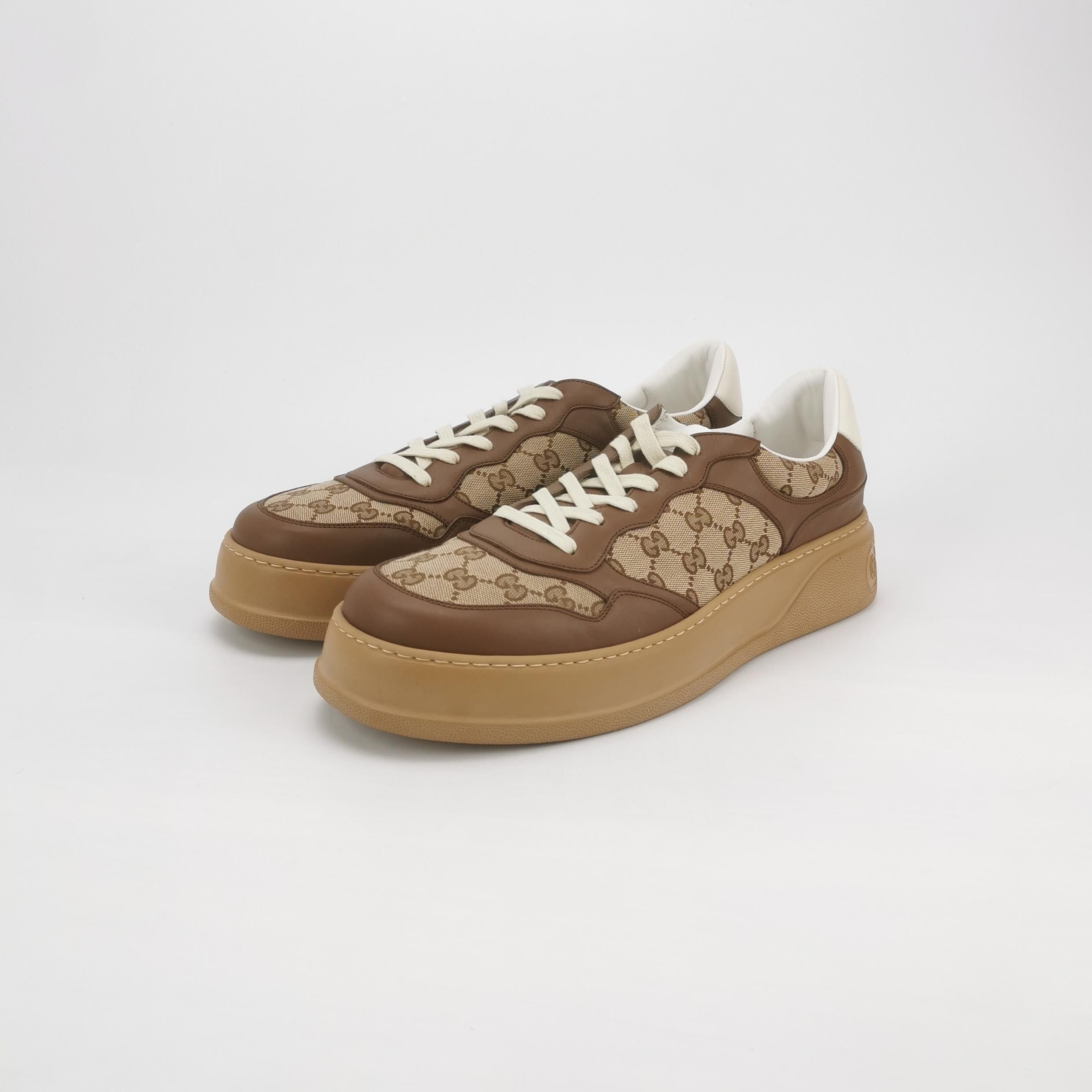 Gucci Gucci GG Supreme Canvas Sneakers Size 15 Size US 15 / EU 48 - 3 Thumbnail