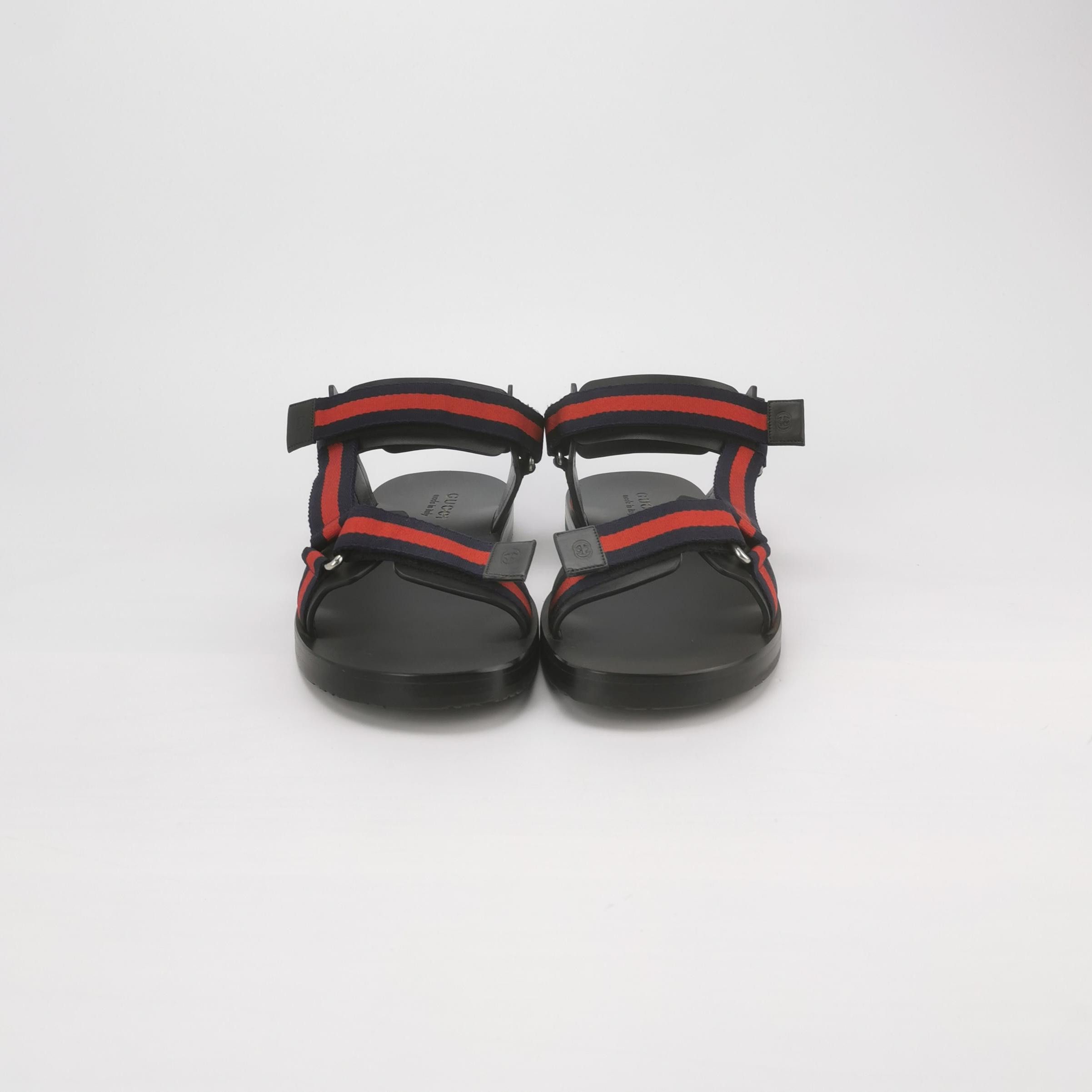 Gucci Gucci Webbing Striped Strap Sandals Size 43 Size US 10 / EU 43 - 4 Thumbnail