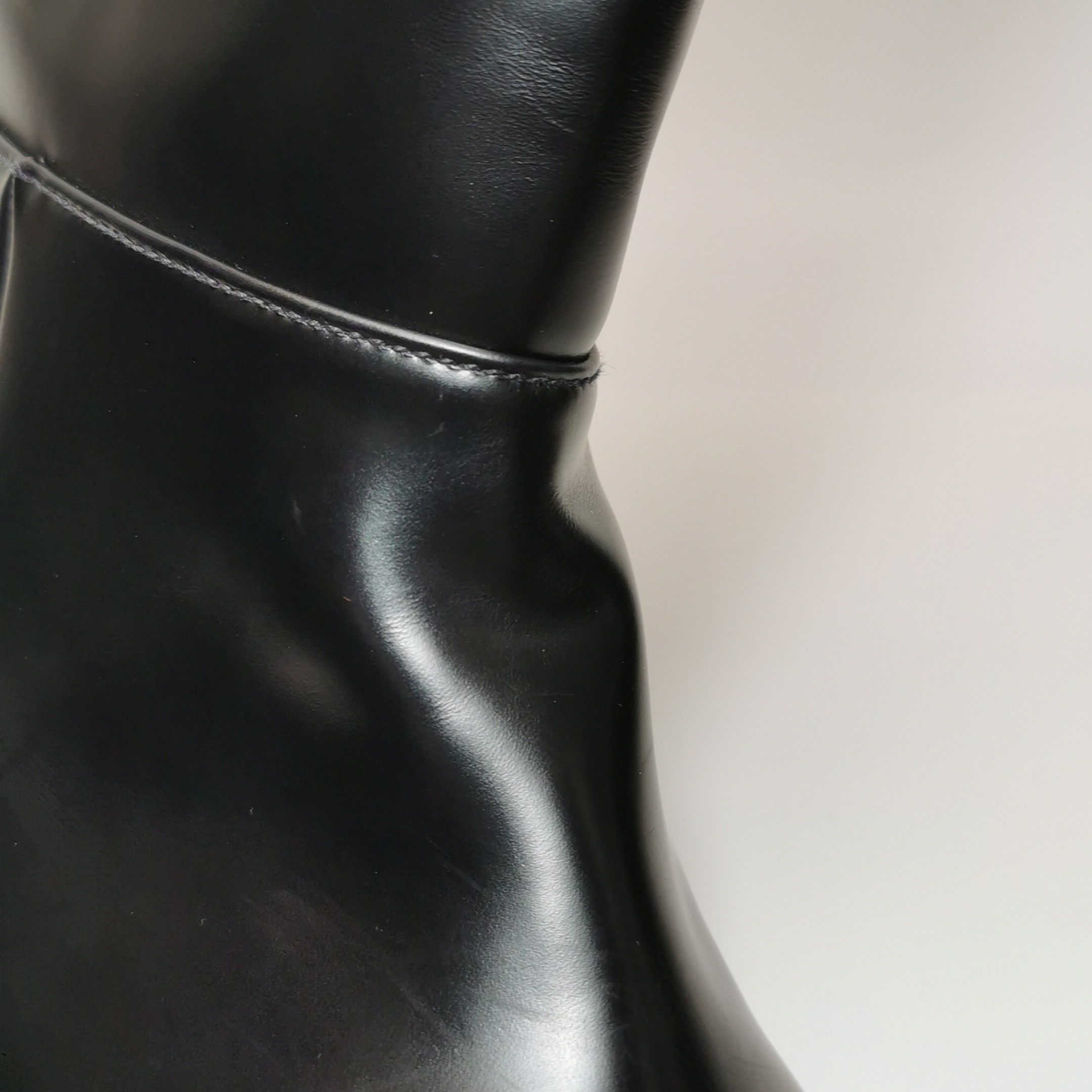 Prada Prada Quilted Leather Tall Boots 41 Size US 11 / IT 41 - 12 Thumbnail