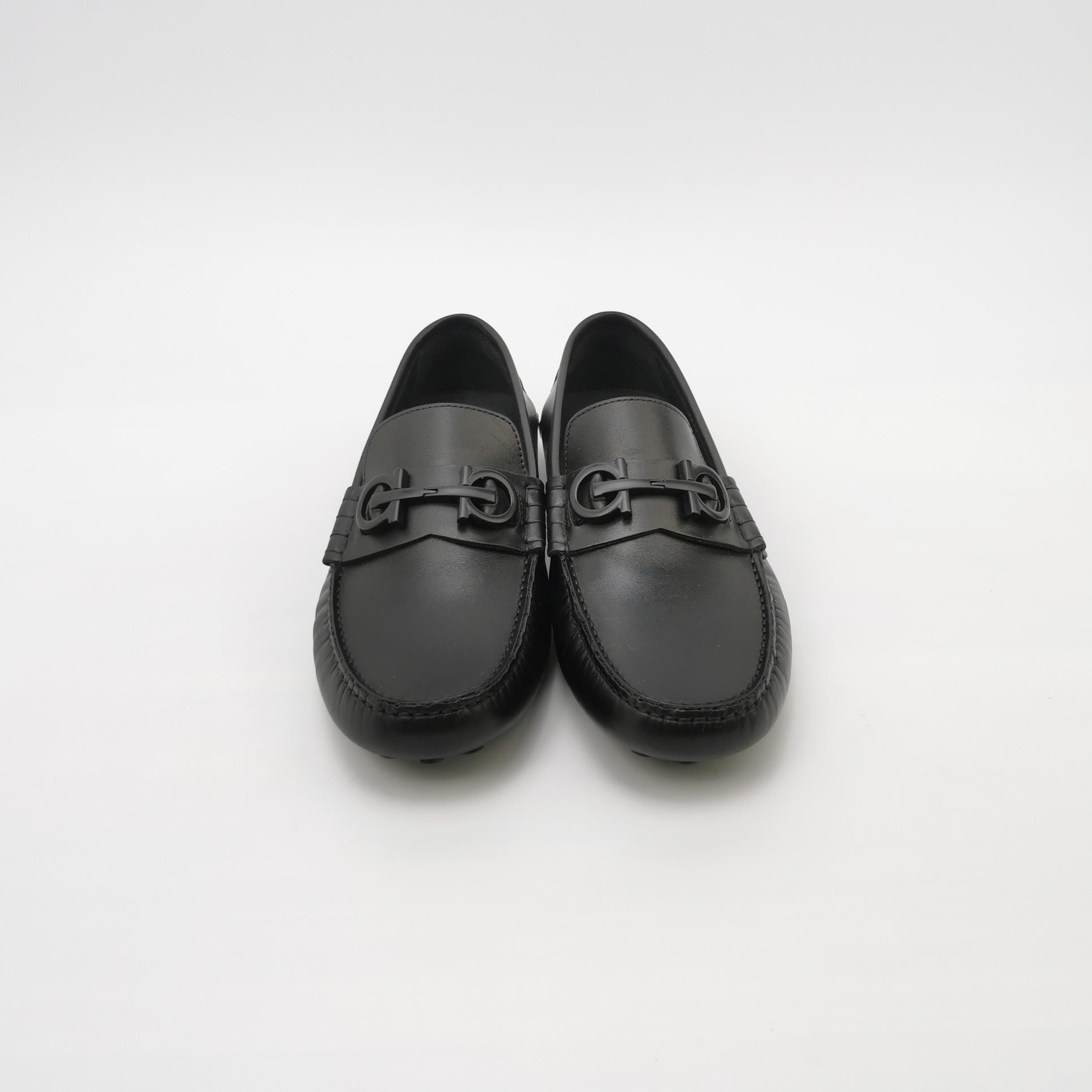 Salvatore Ferragamo Salvatore Ferragamo Gancini Leather Driving Shoes US 7 Size US 7 / EU 40 - 4 Thumbnail