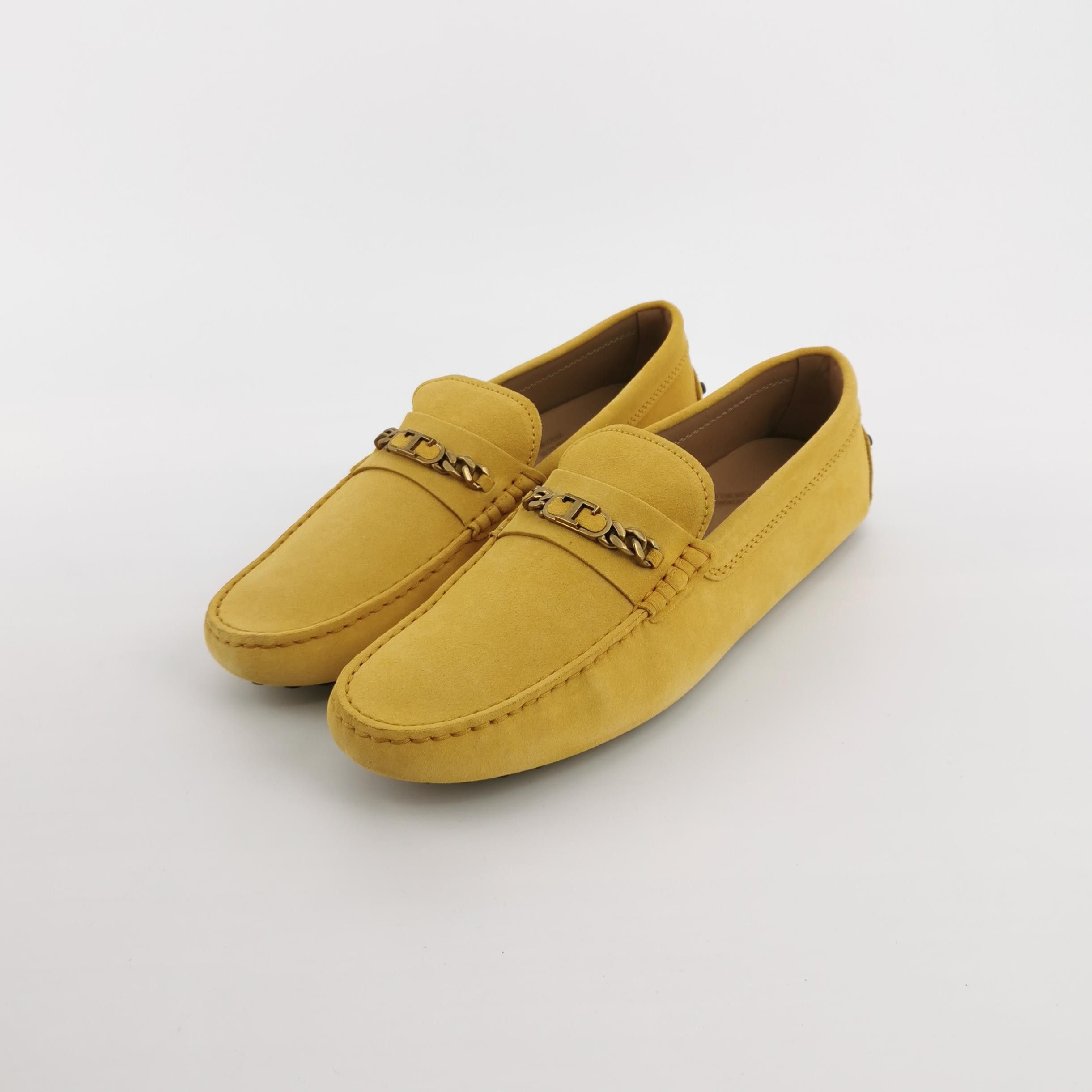 Tod's Tod's Suede Chain Detail Driving Shoes 41.5 Size US 8 / EU 41 - 3 Thumbnail