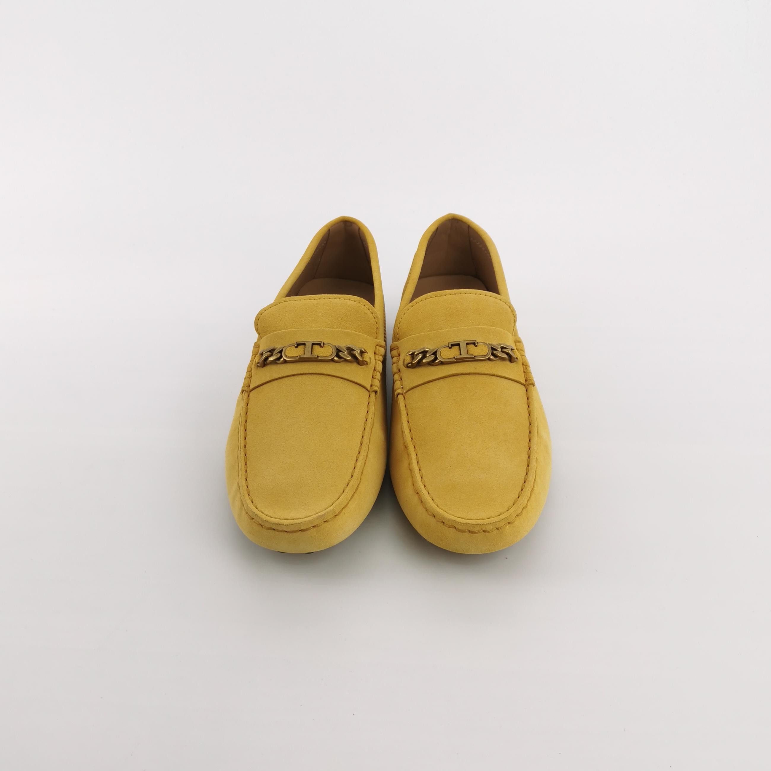Tod's Tod's Suede Chain Detail Driving Shoes 41.5 Size US 8 / EU 41 - 4 Thumbnail