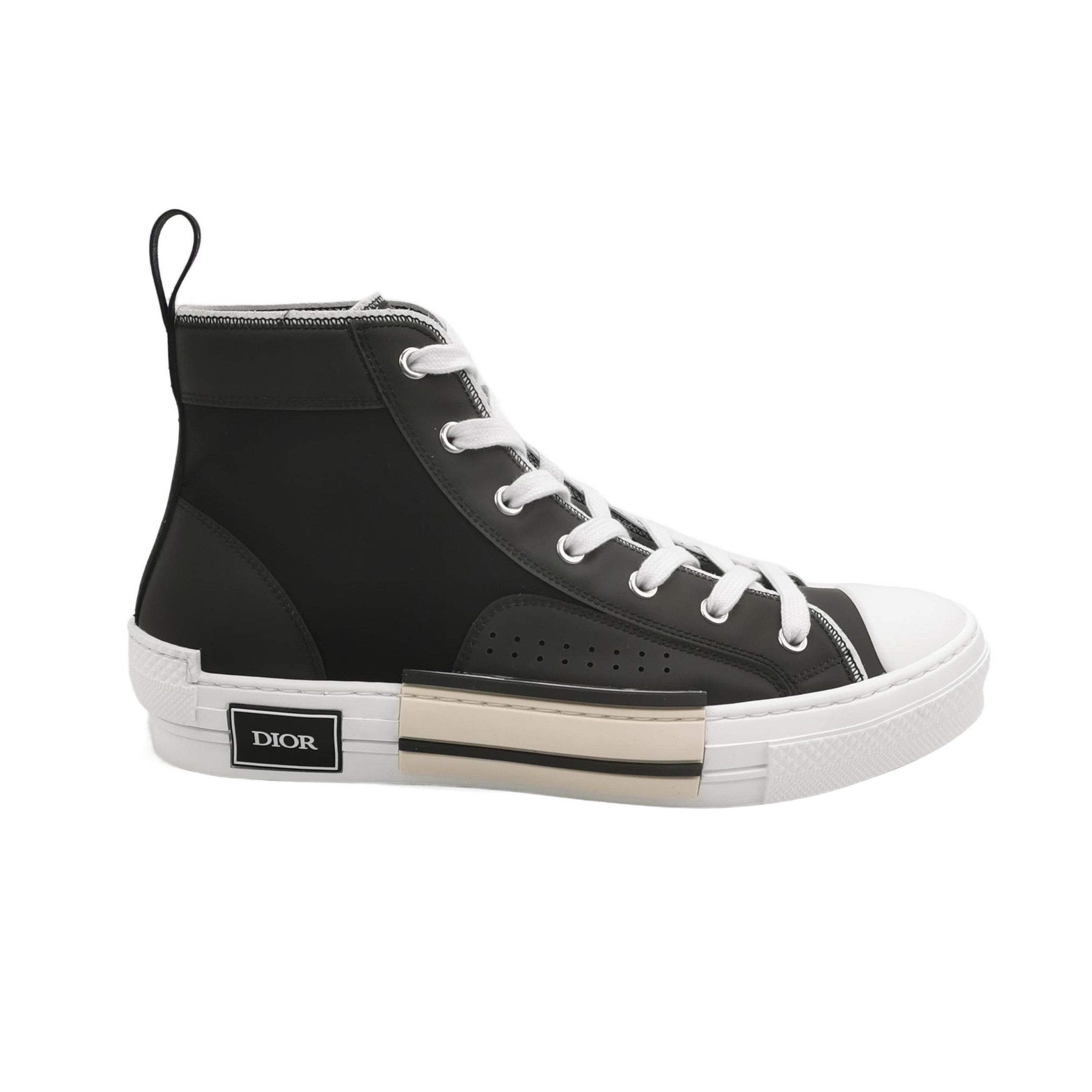 Dior Dior B23 Black Nylon High Top Sneakers EU 42.5 Size US 9 / EU 42 - 2 Thumbnail